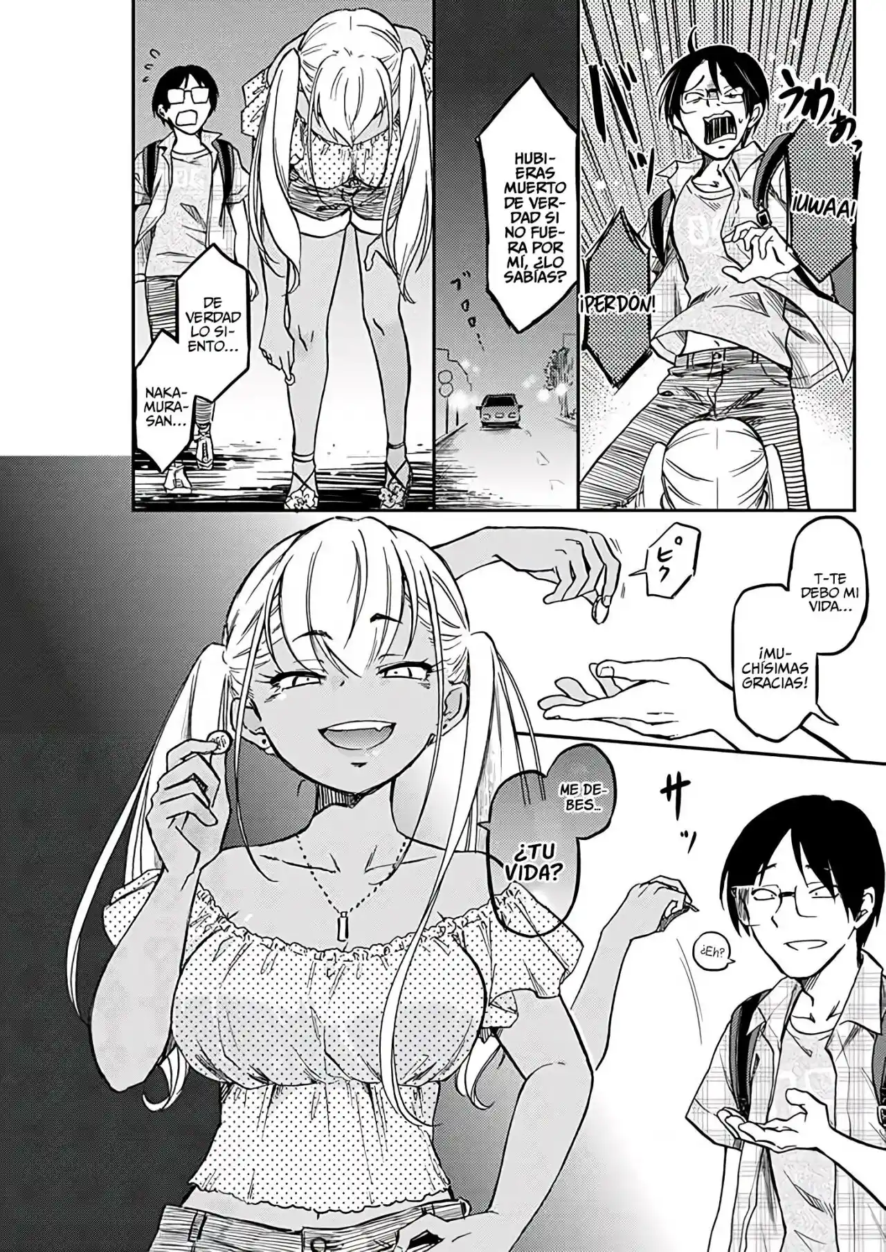 Nakamura-san, La Gyaru No Invitada - Capítulo 1 - Página 8 - LectorTMOo