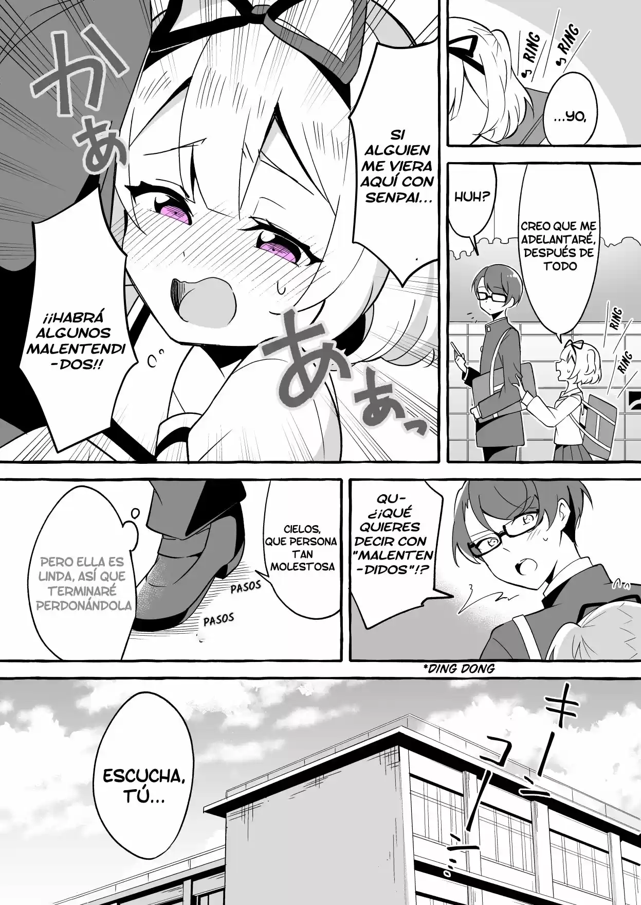 Namaiki Na Kouhai Joshi Wo Wakarasetai Hanashi - Capítulo 1 - Página 3 - LectorTMOo