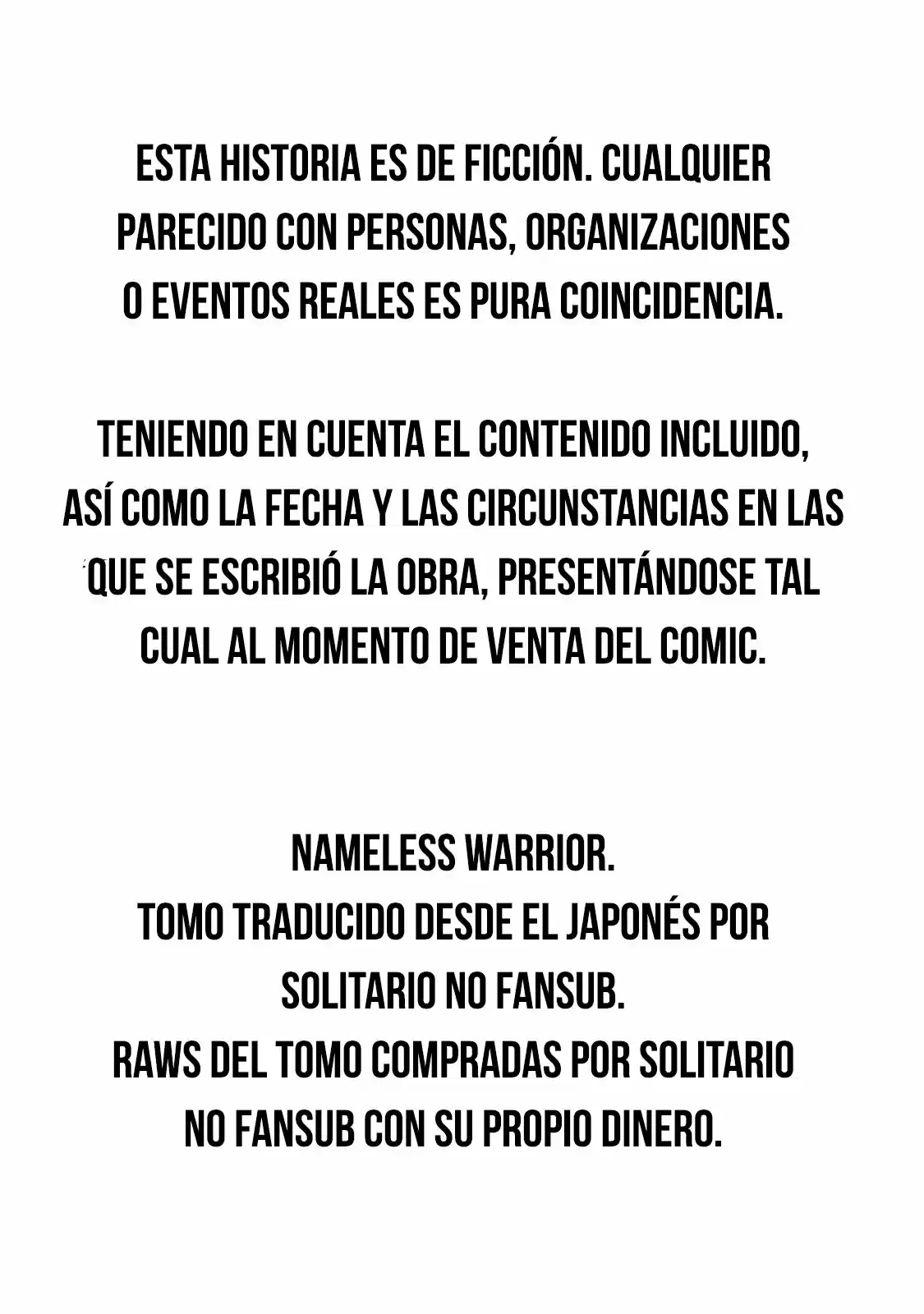 Nameless Warrior - Capítulo 7 - Página 8 - LectorTMOo