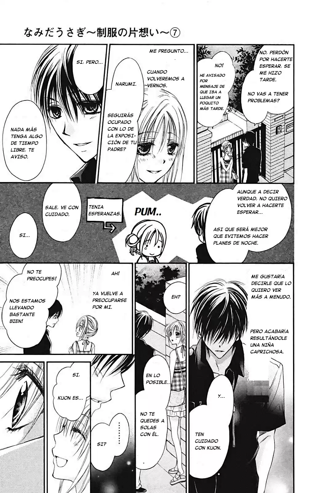 Namida Usagi: Seifuku No Kataomoi - Capítulo 37 - Página 11 - LectorTMOo