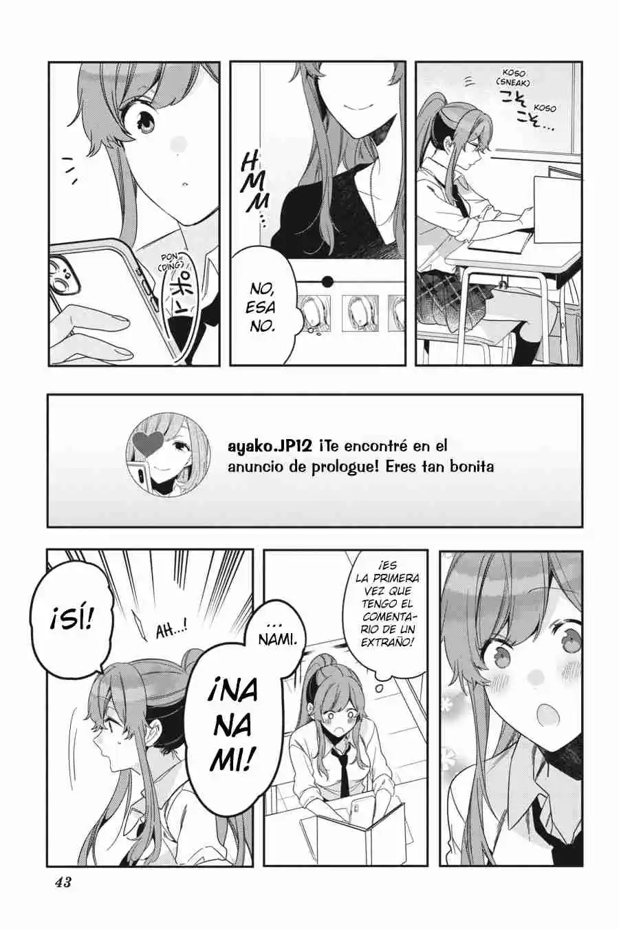 Nanami Minami Desea Brillar capítulo 10 página 7