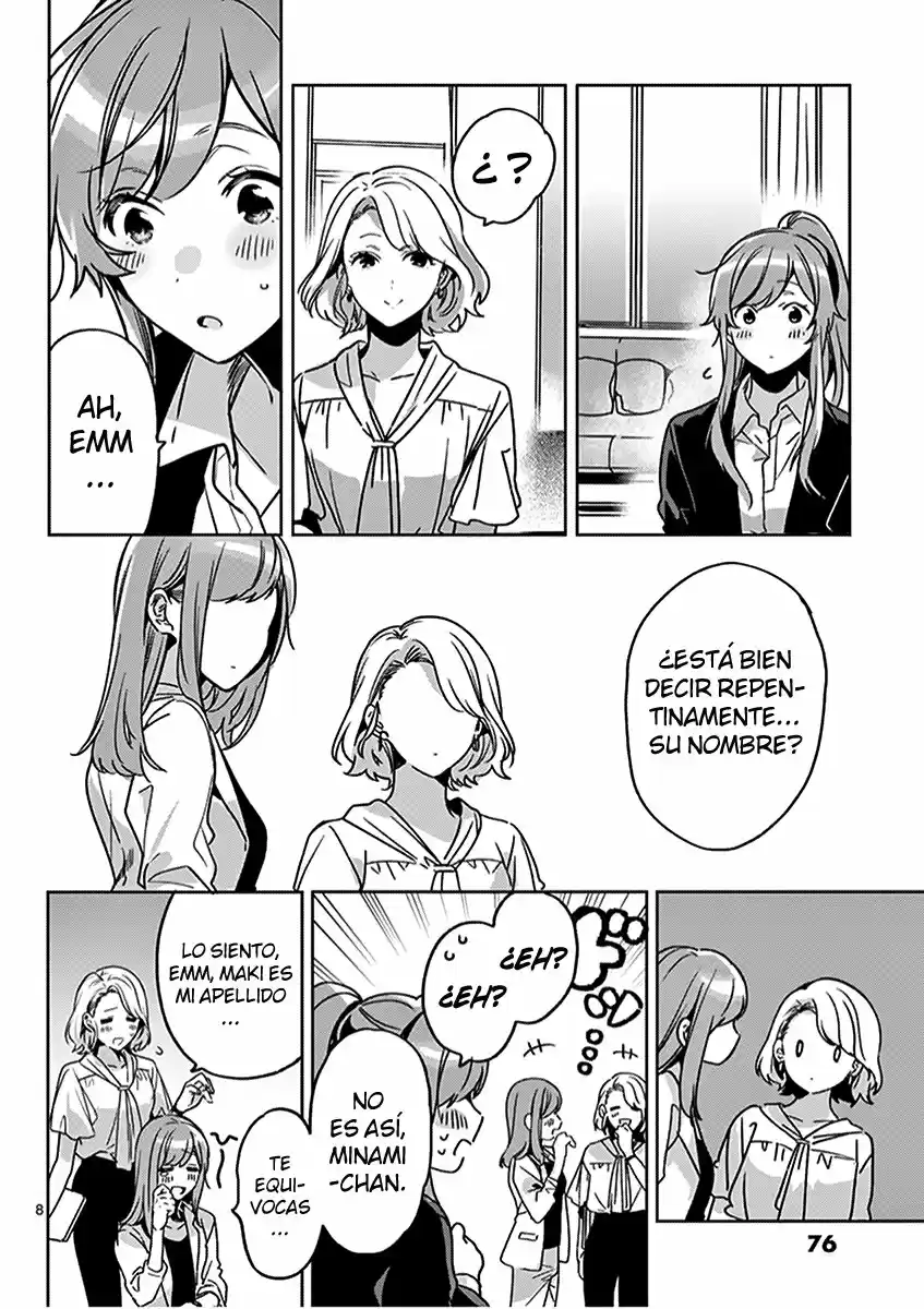Nanami Minami Desea Brillar capítulo 3 página 8