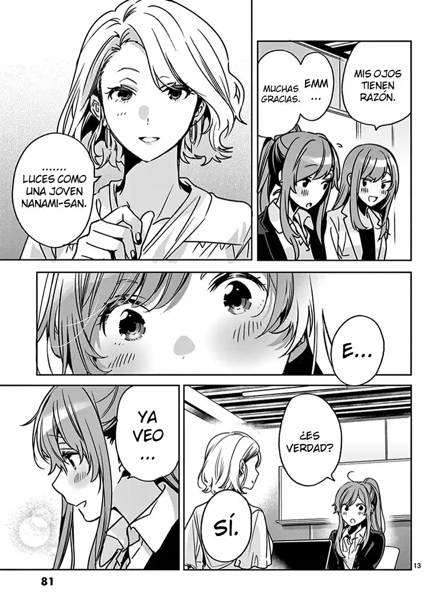 Nanami Minami Desea Brillar capítulo 3 página 13