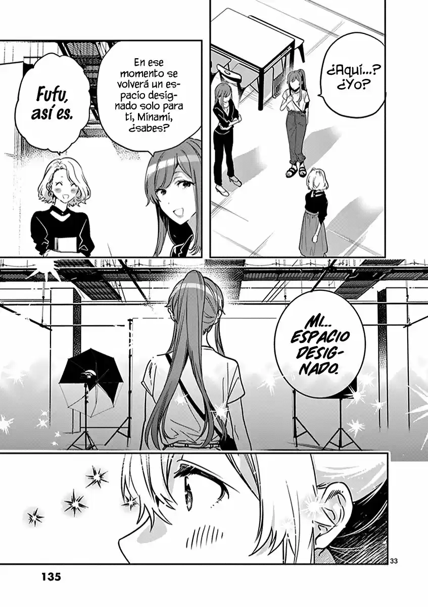 Nanami Minami Desea Brillar capítulo 4 página 33
