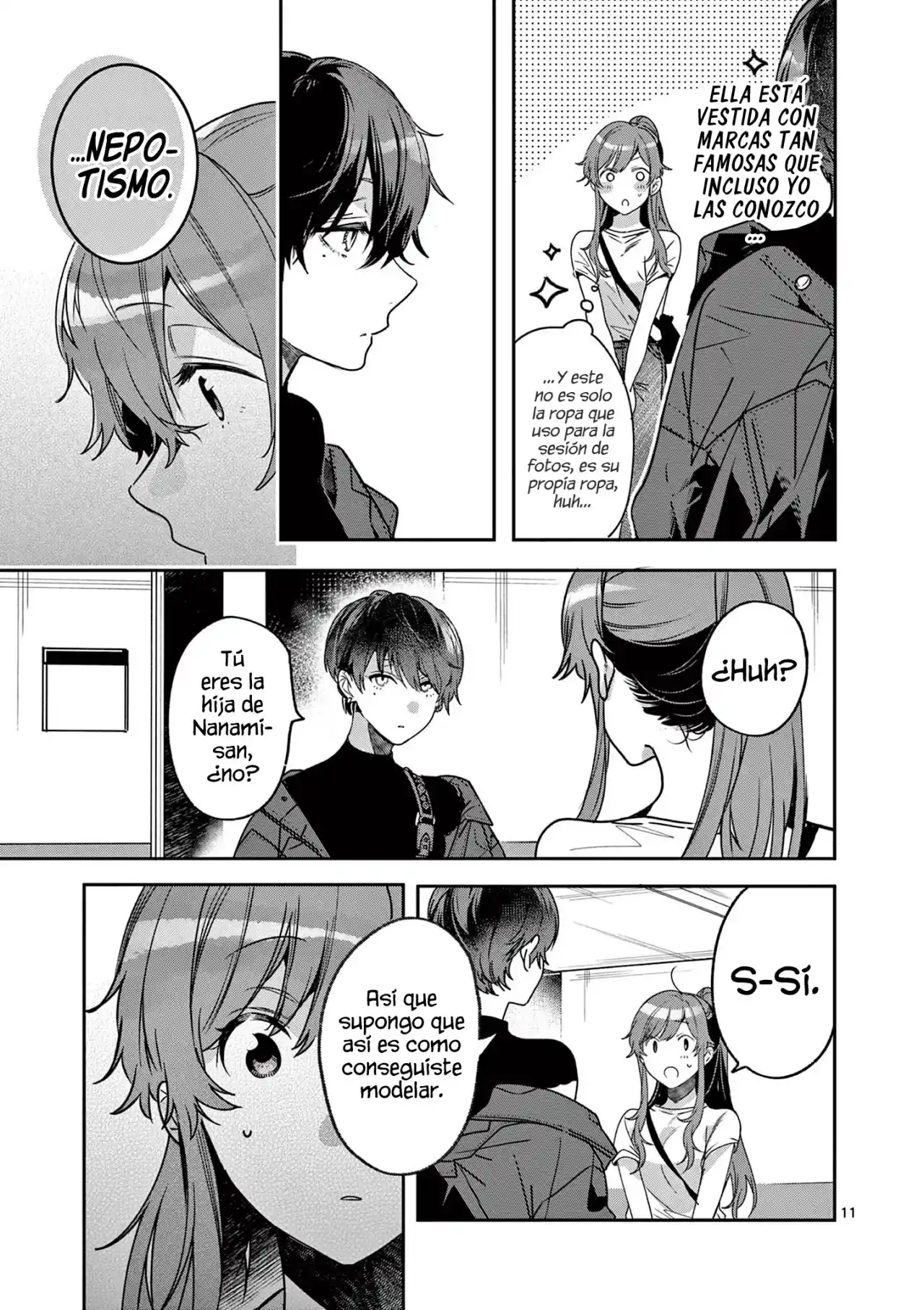 Nanami Minami Desea Brillar capítulo 5 página 11