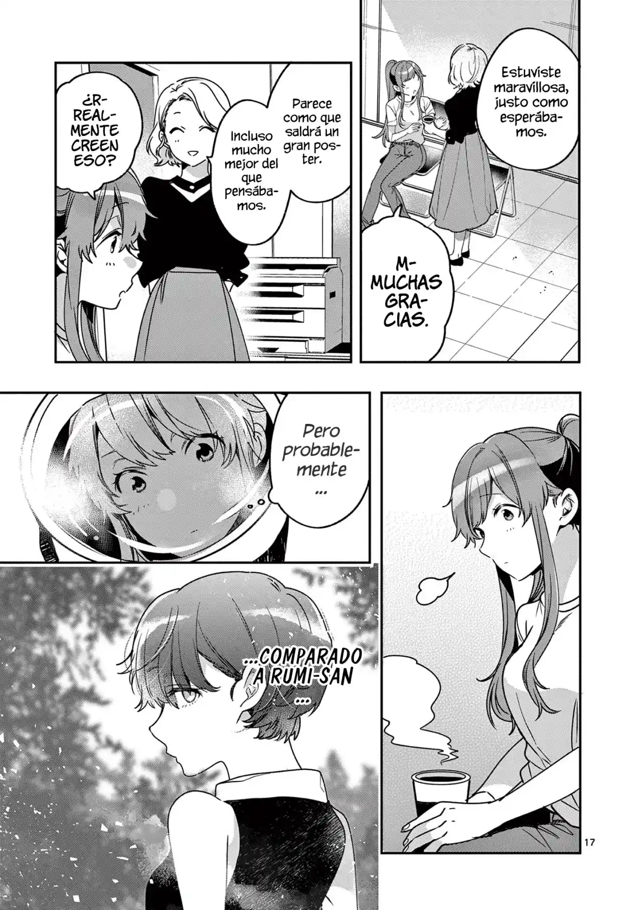 Nanami Minami Desea Brillar capítulo 5 página 17