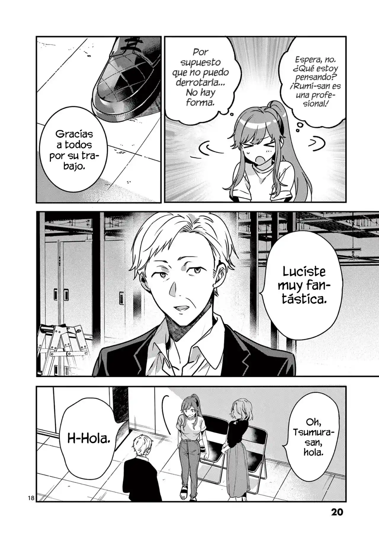 Nanami Minami Desea Brillar capítulo 5 página 18