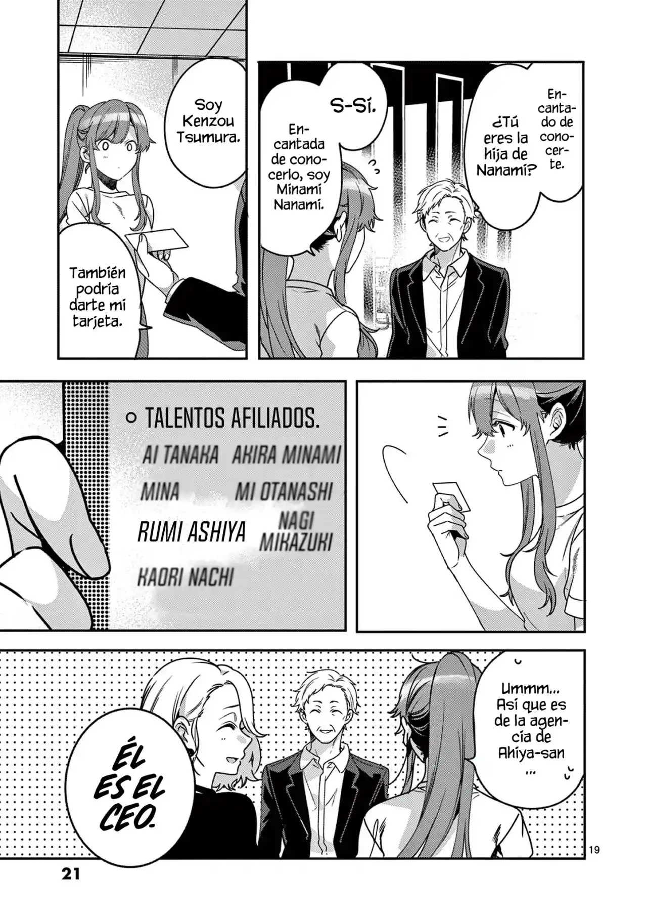 Nanami Minami Desea Brillar capítulo 5 página 19