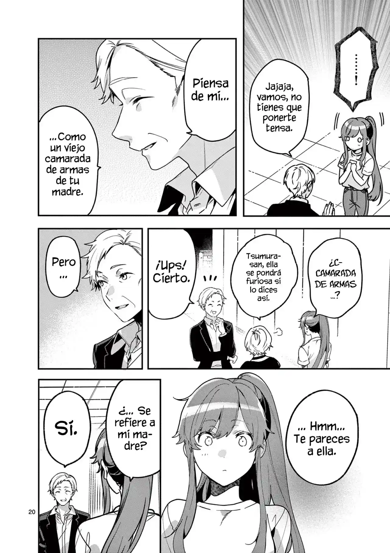 Nanami Minami Desea Brillar capítulo 5 página 20