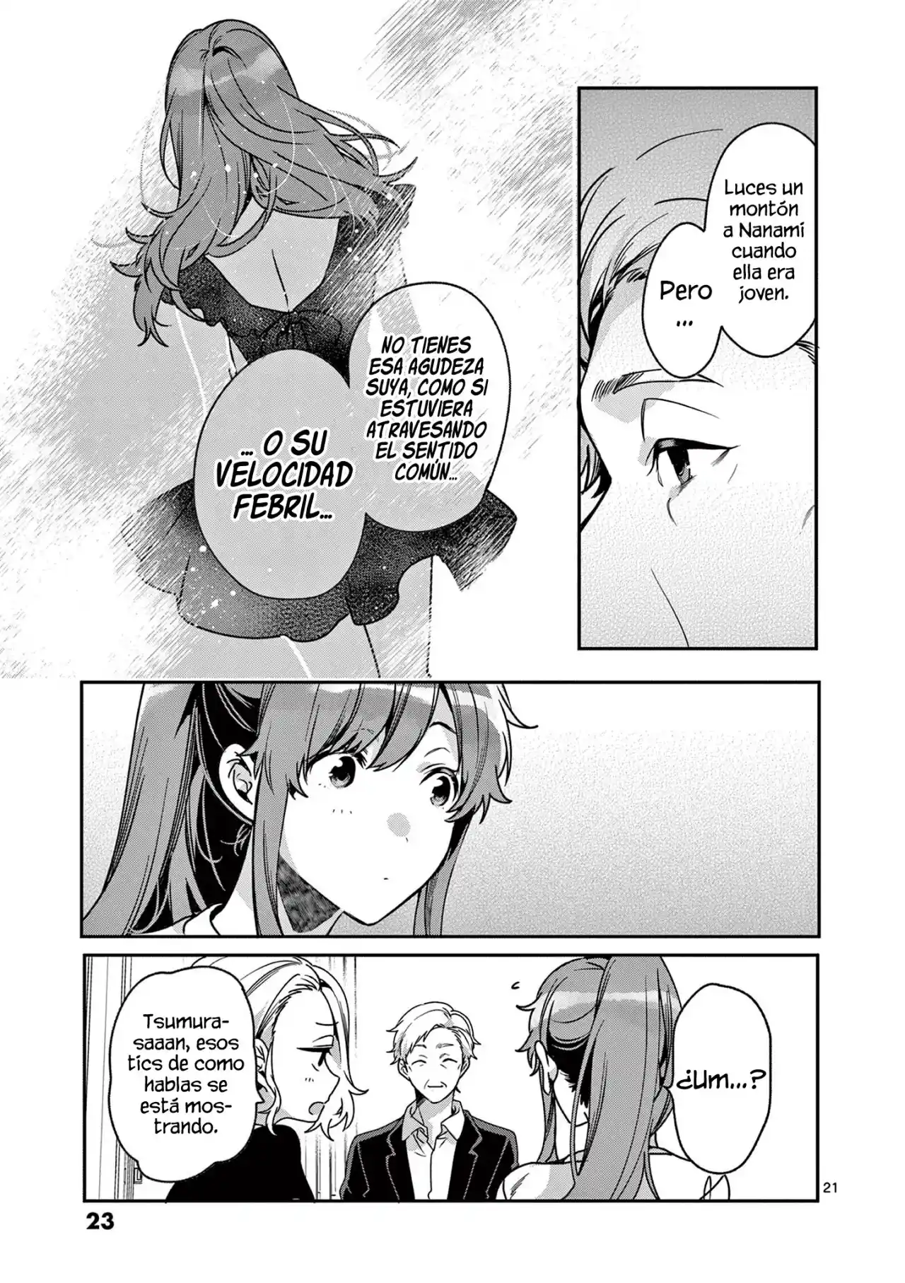 Nanami Minami Desea Brillar capítulo 5 página 21