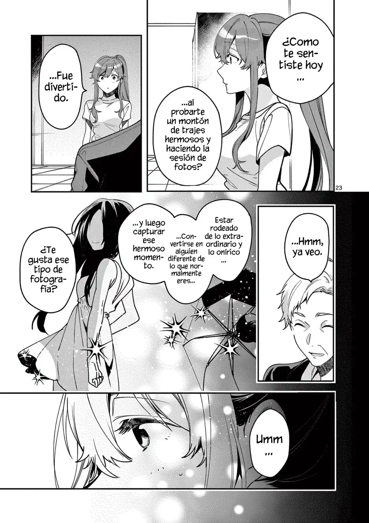 Nanami Minami Desea Brillar capítulo 5 página 23