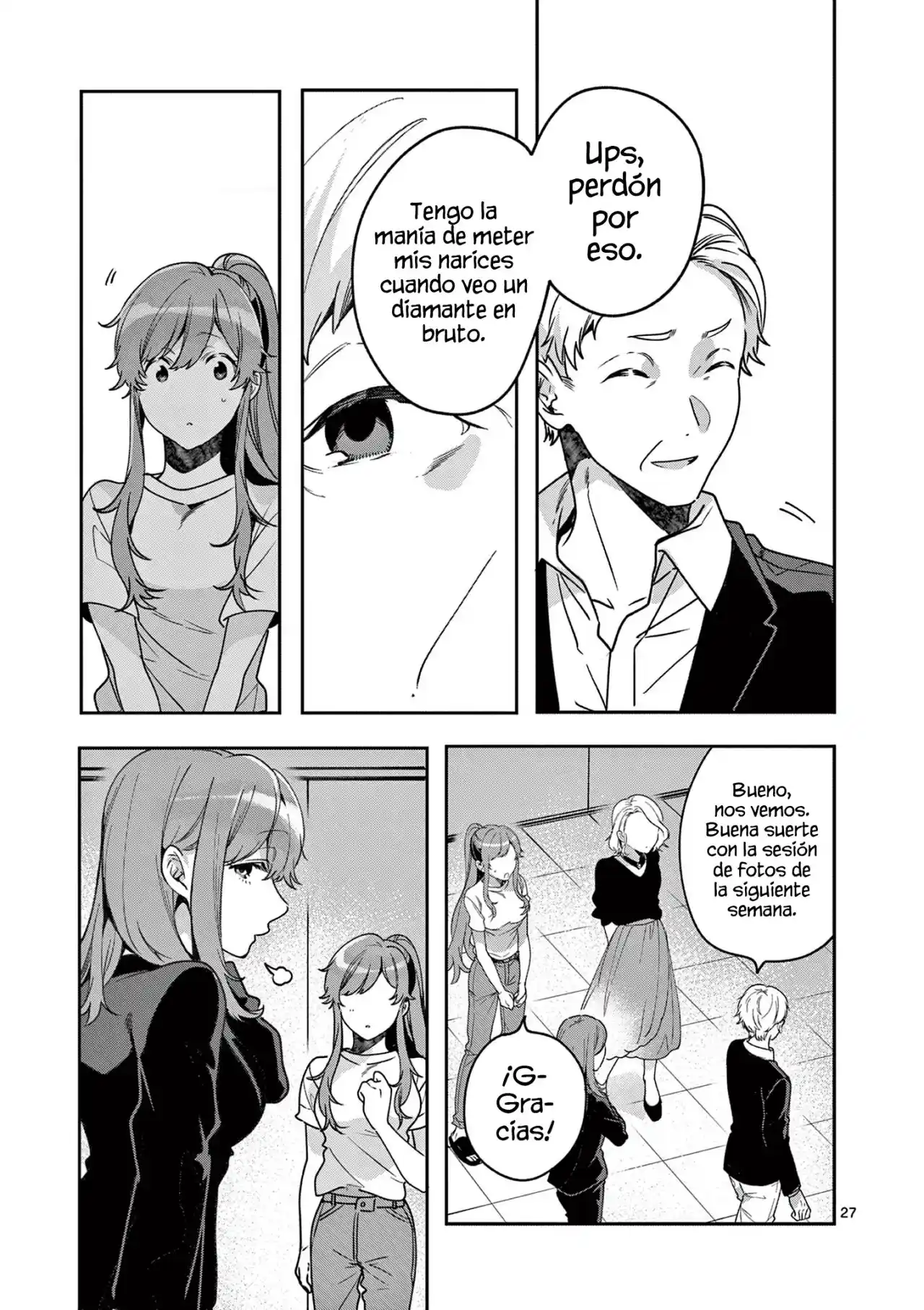 Nanami Minami Desea Brillar capítulo 5 página 27
