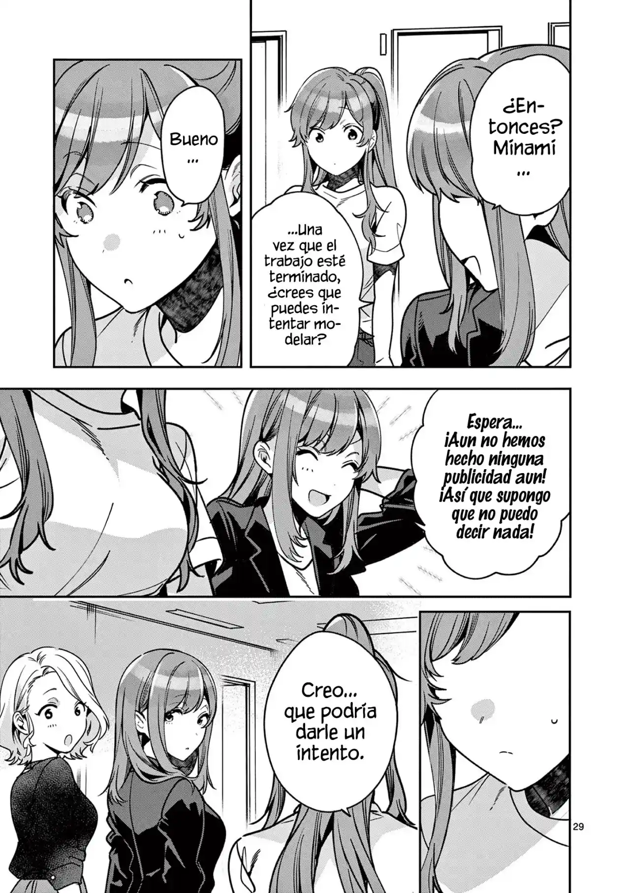 Nanami Minami Desea Brillar capítulo 5 página 29