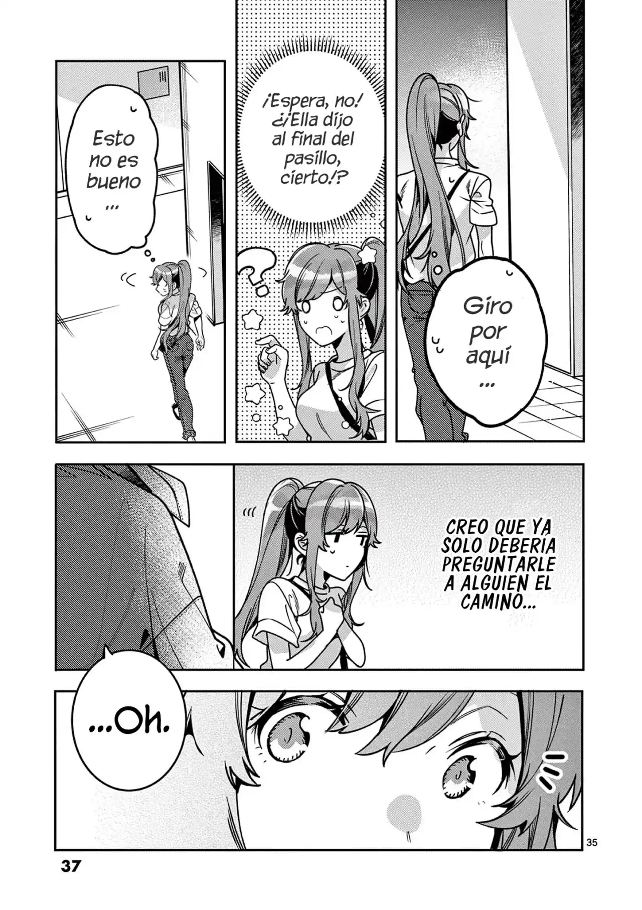 Nanami Minami Desea Brillar capítulo 5 página 35