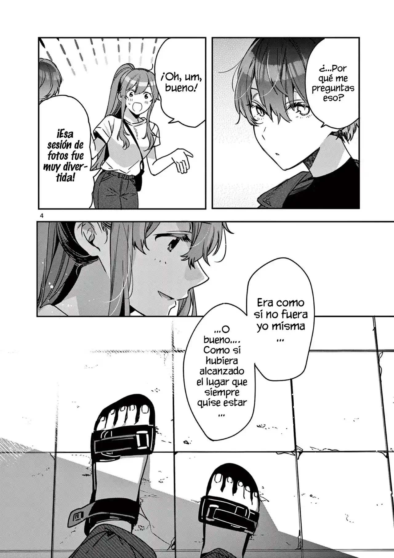 Nanami Minami Desea Brillar capítulo 6 página 4