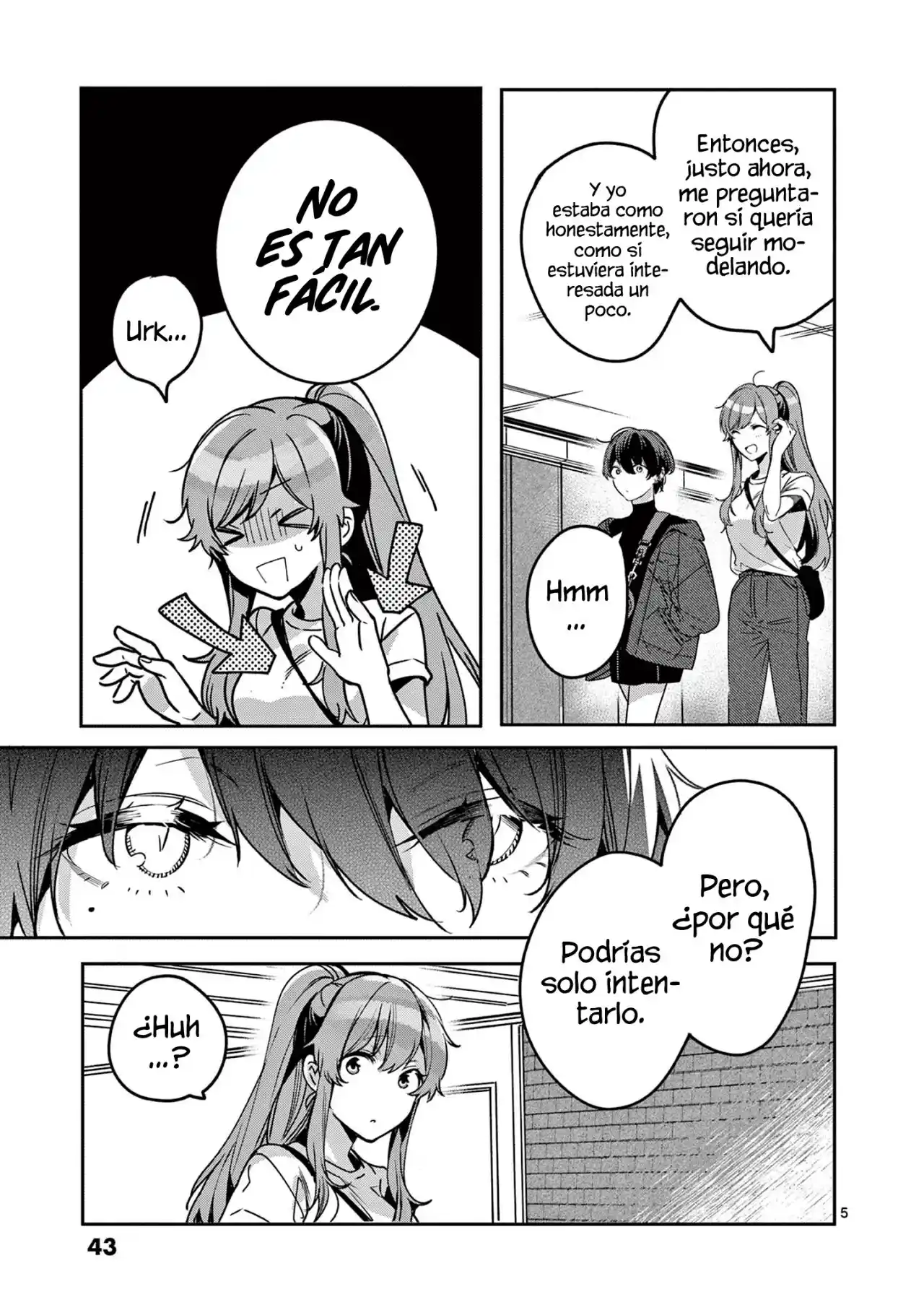 Nanami Minami Desea Brillar capítulo 6 página 5