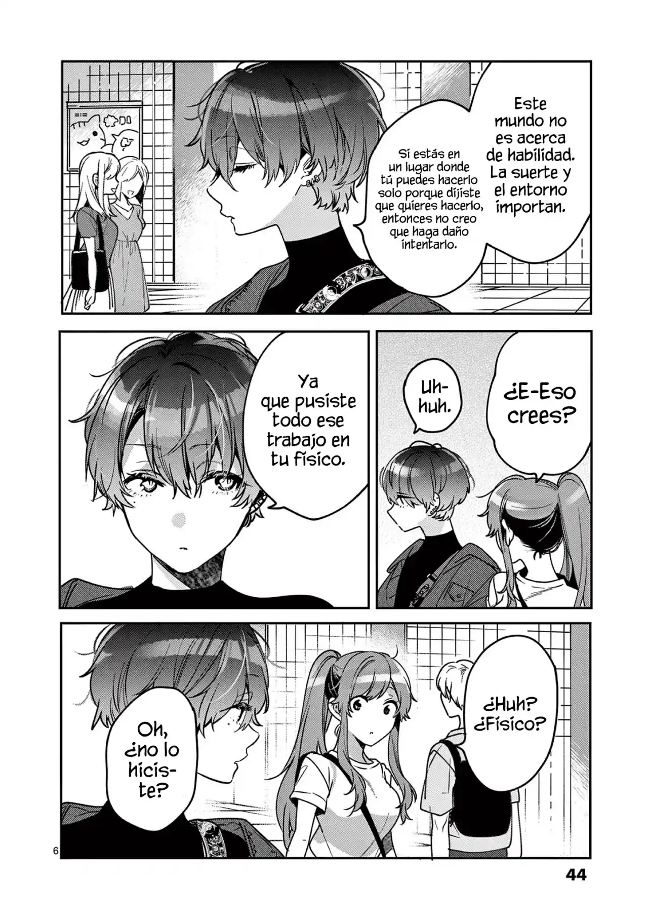 Nanami Minami Desea Brillar capítulo 6 página 6