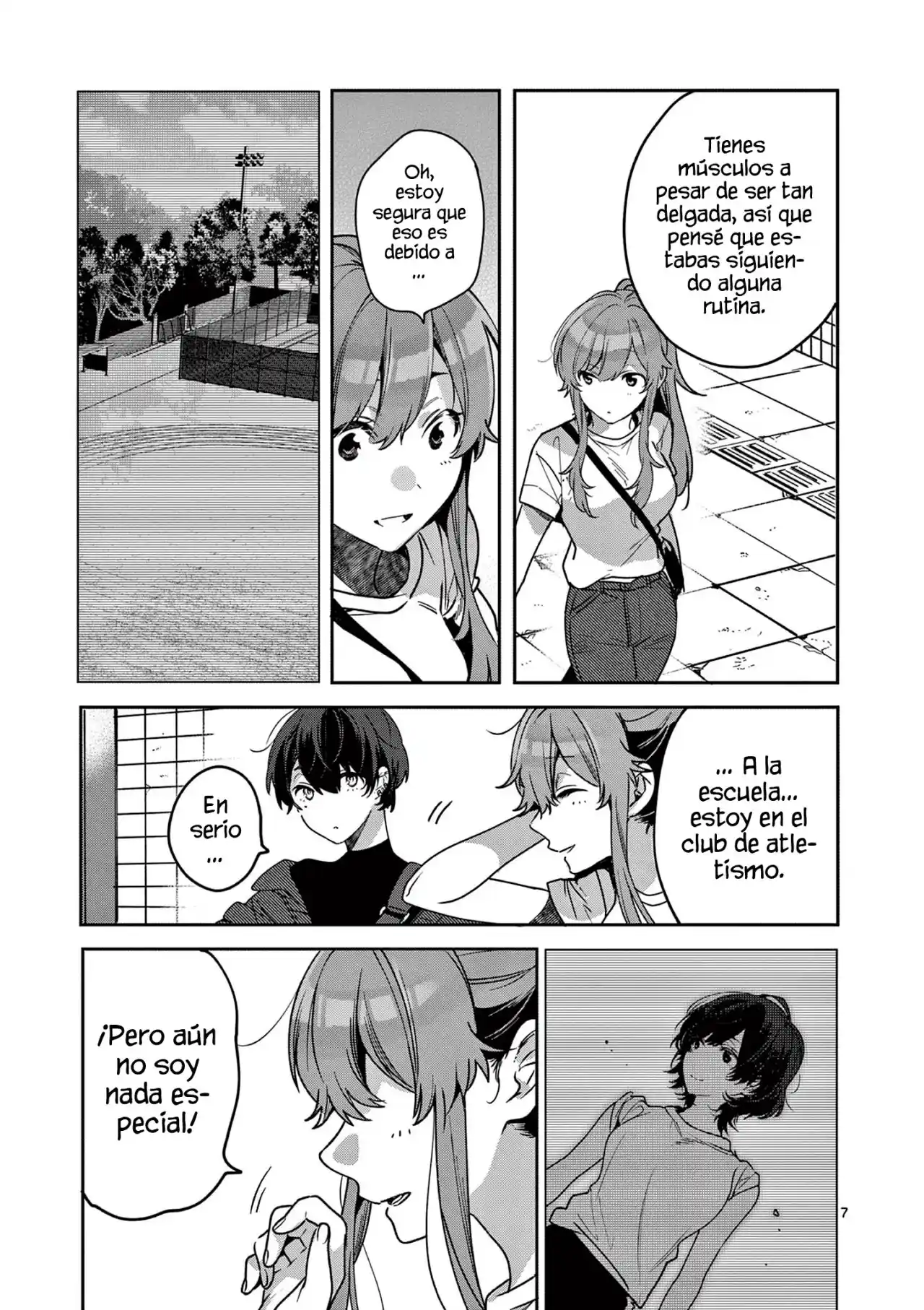 Nanami Minami Desea Brillar capítulo 6 página 7