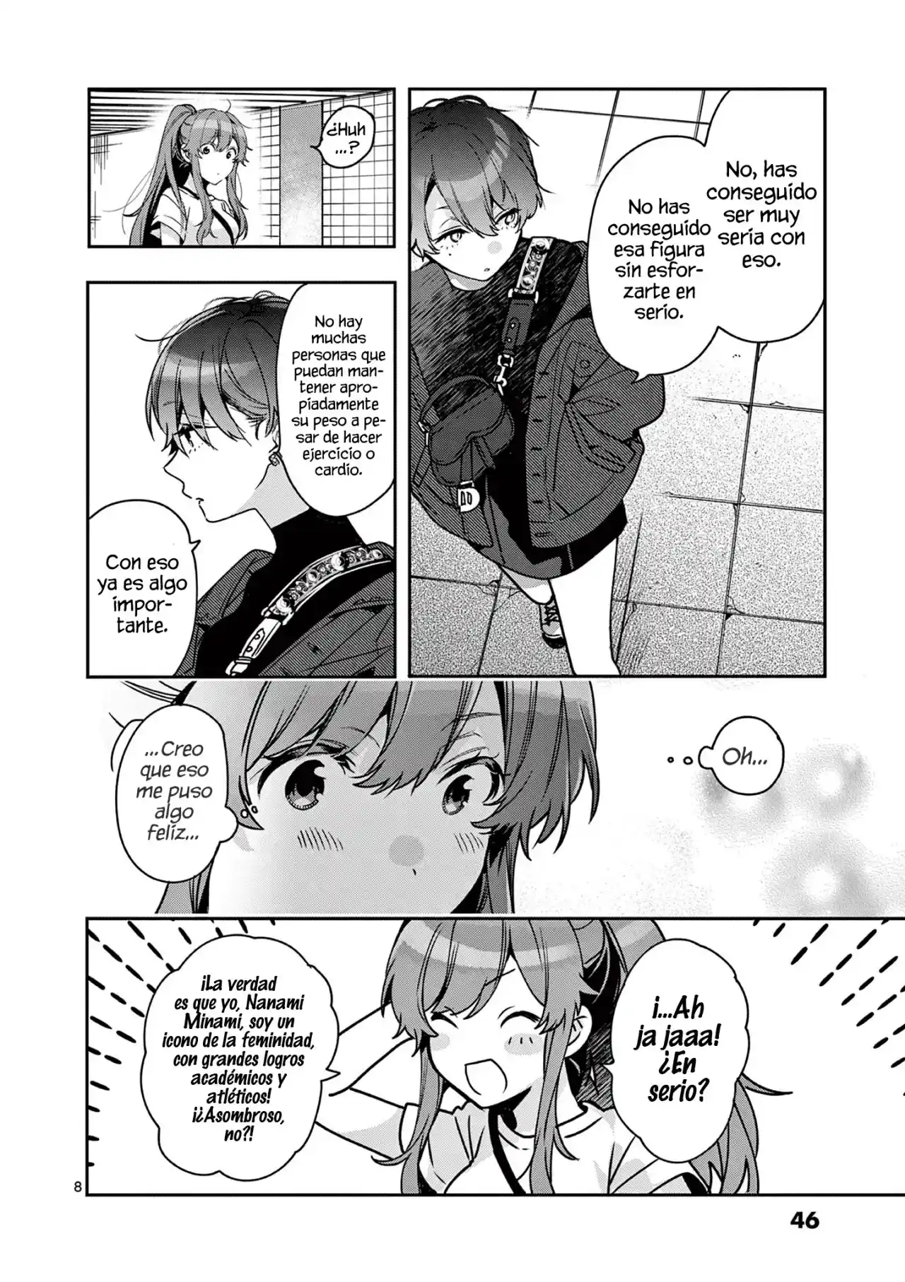 Nanami Minami Desea Brillar capítulo 6 página 8