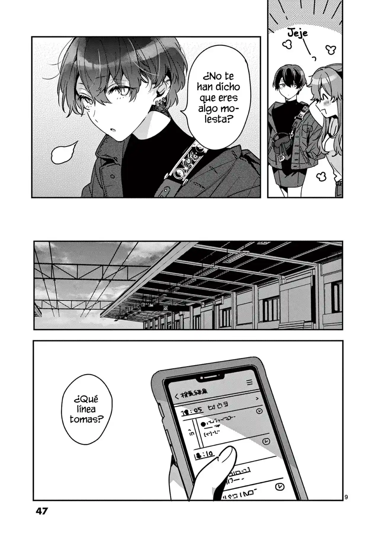 Nanami Minami Desea Brillar capítulo 6 página 9