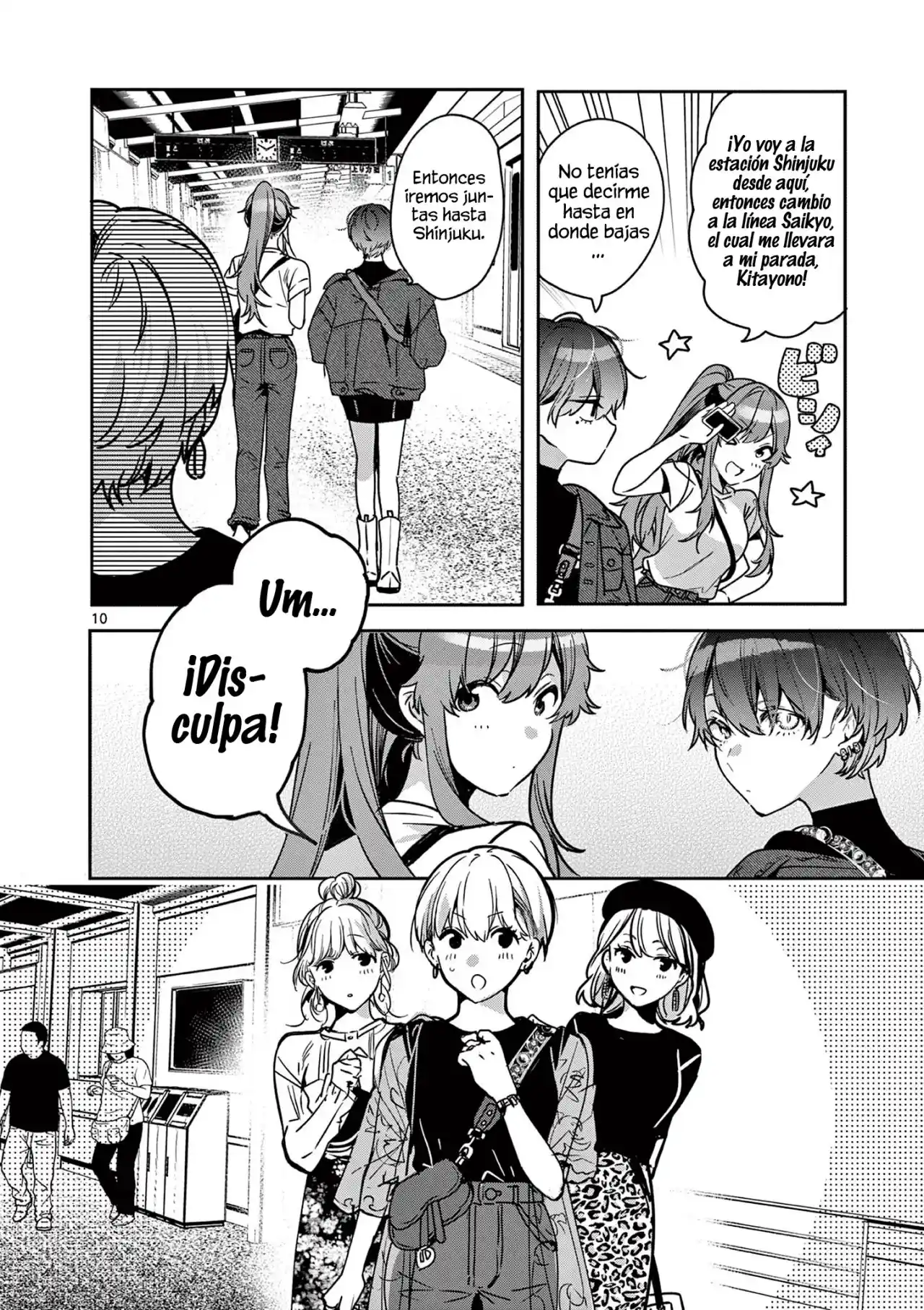 Nanami Minami Desea Brillar capítulo 6 página 10