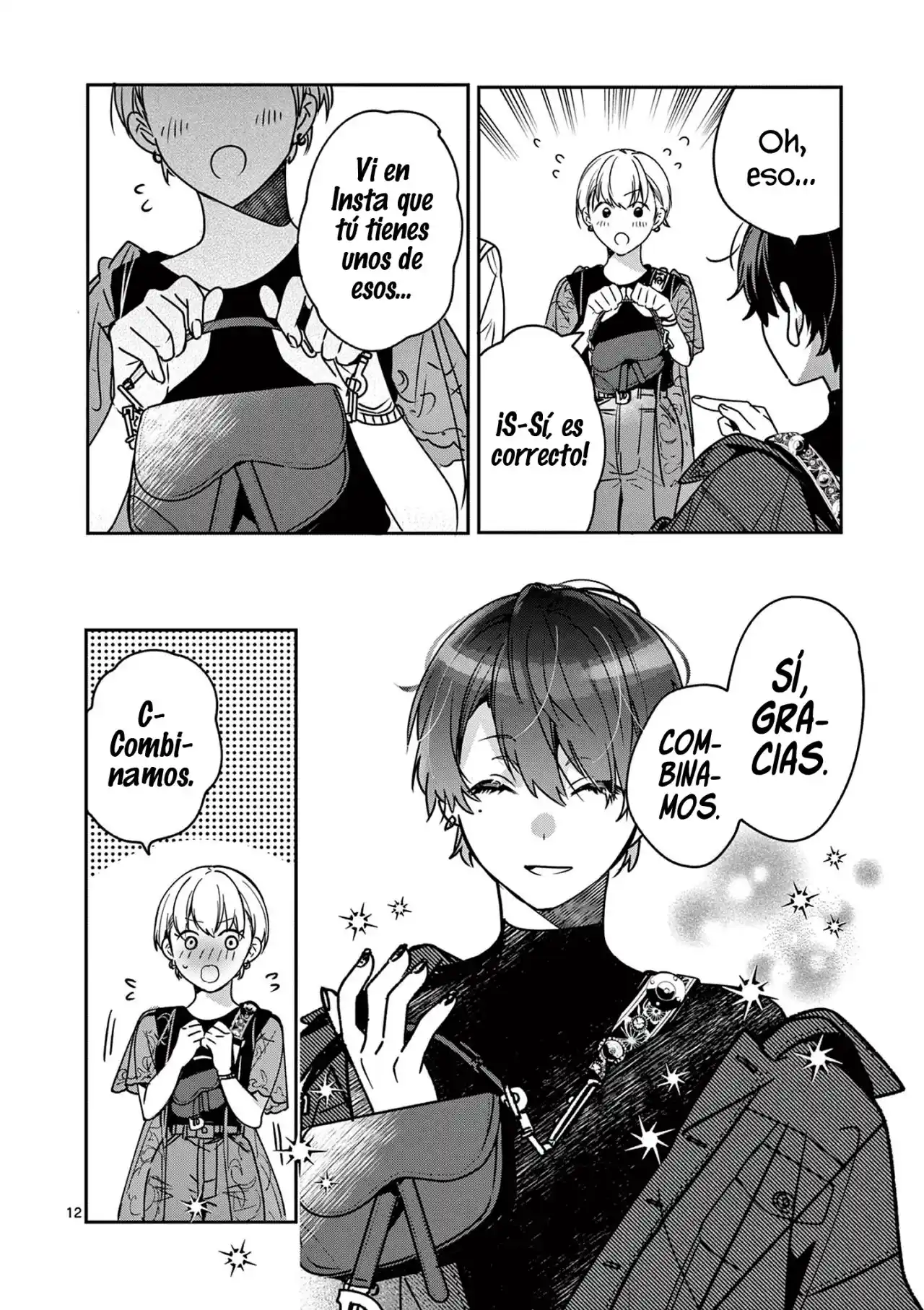Nanami Minami Desea Brillar capítulo 6 página 12
