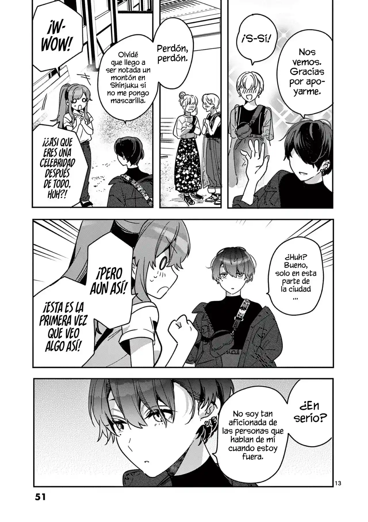 Nanami Minami Desea Brillar capítulo 6 página 13
