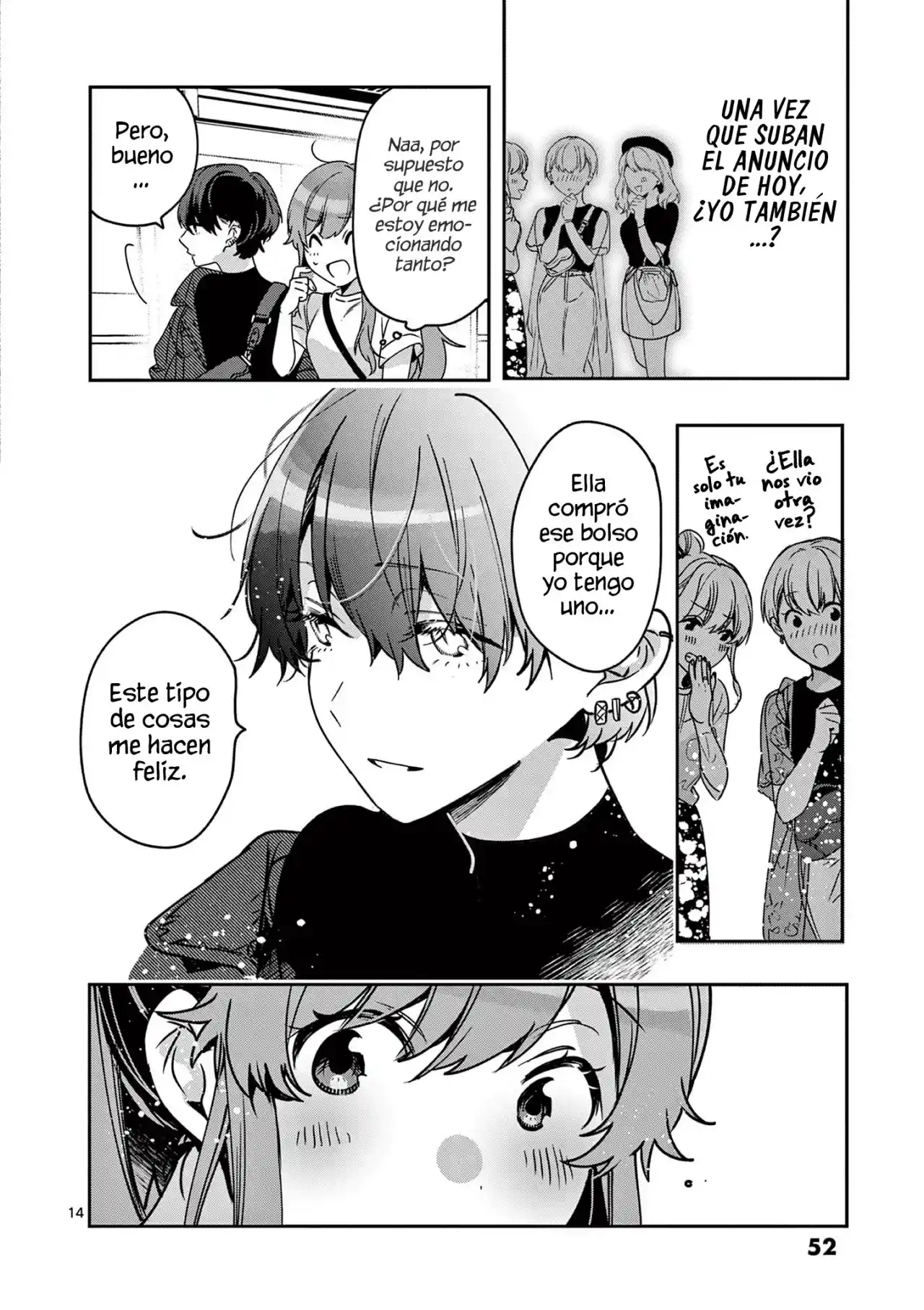 Nanami Minami Desea Brillar capítulo 6 página 14