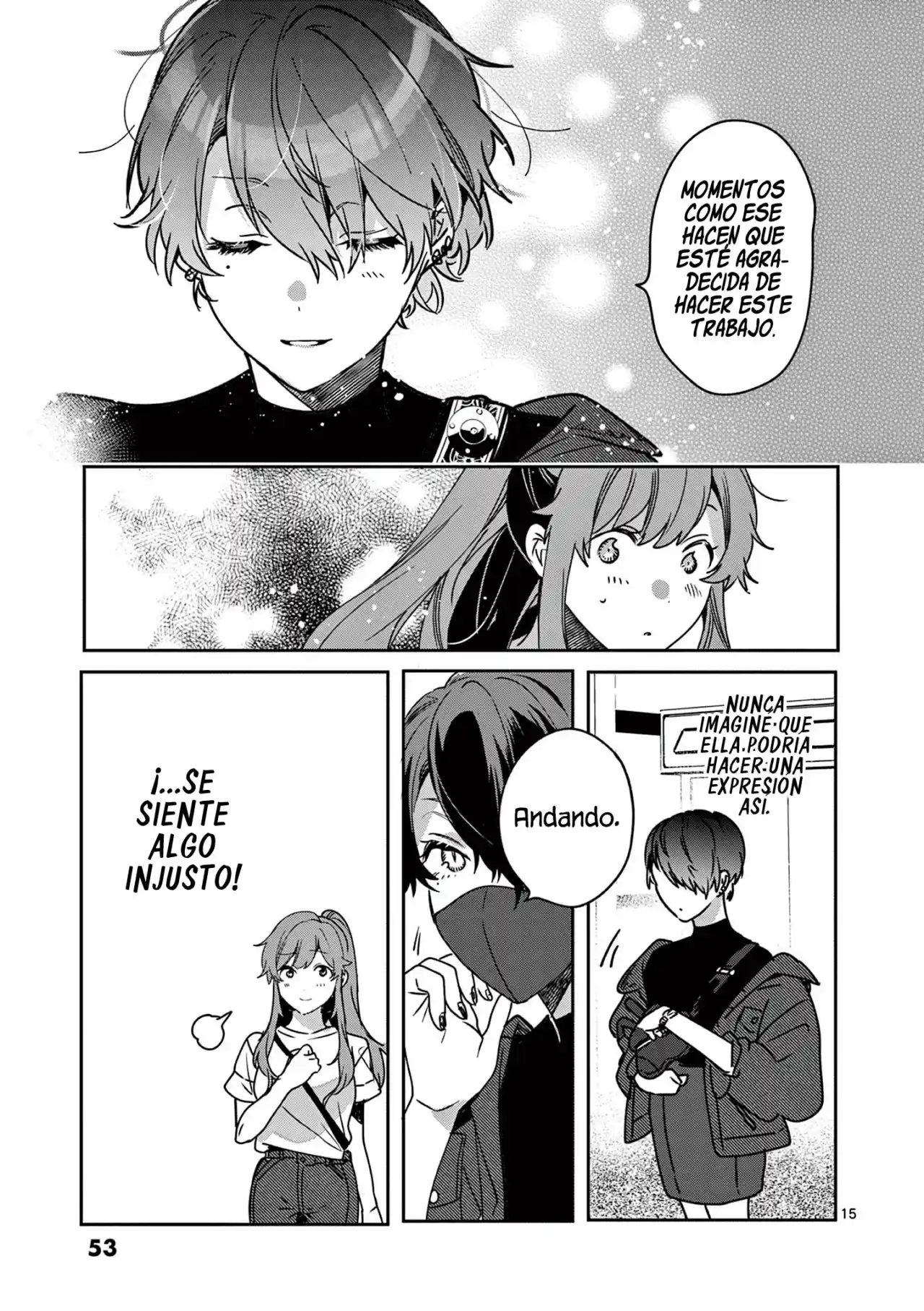 Nanami Minami Desea Brillar capítulo 6 página 15