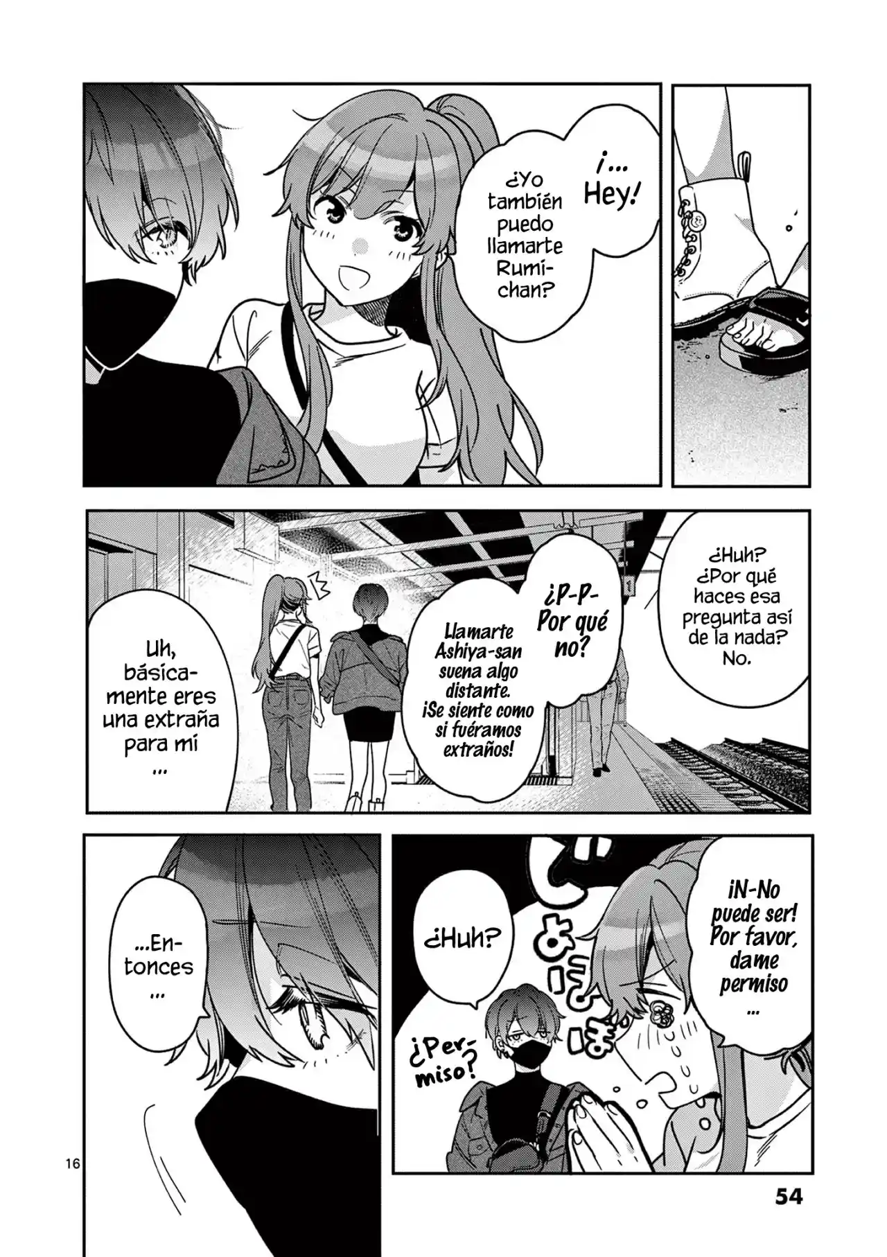 Nanami Minami Desea Brillar capítulo 6 página 16