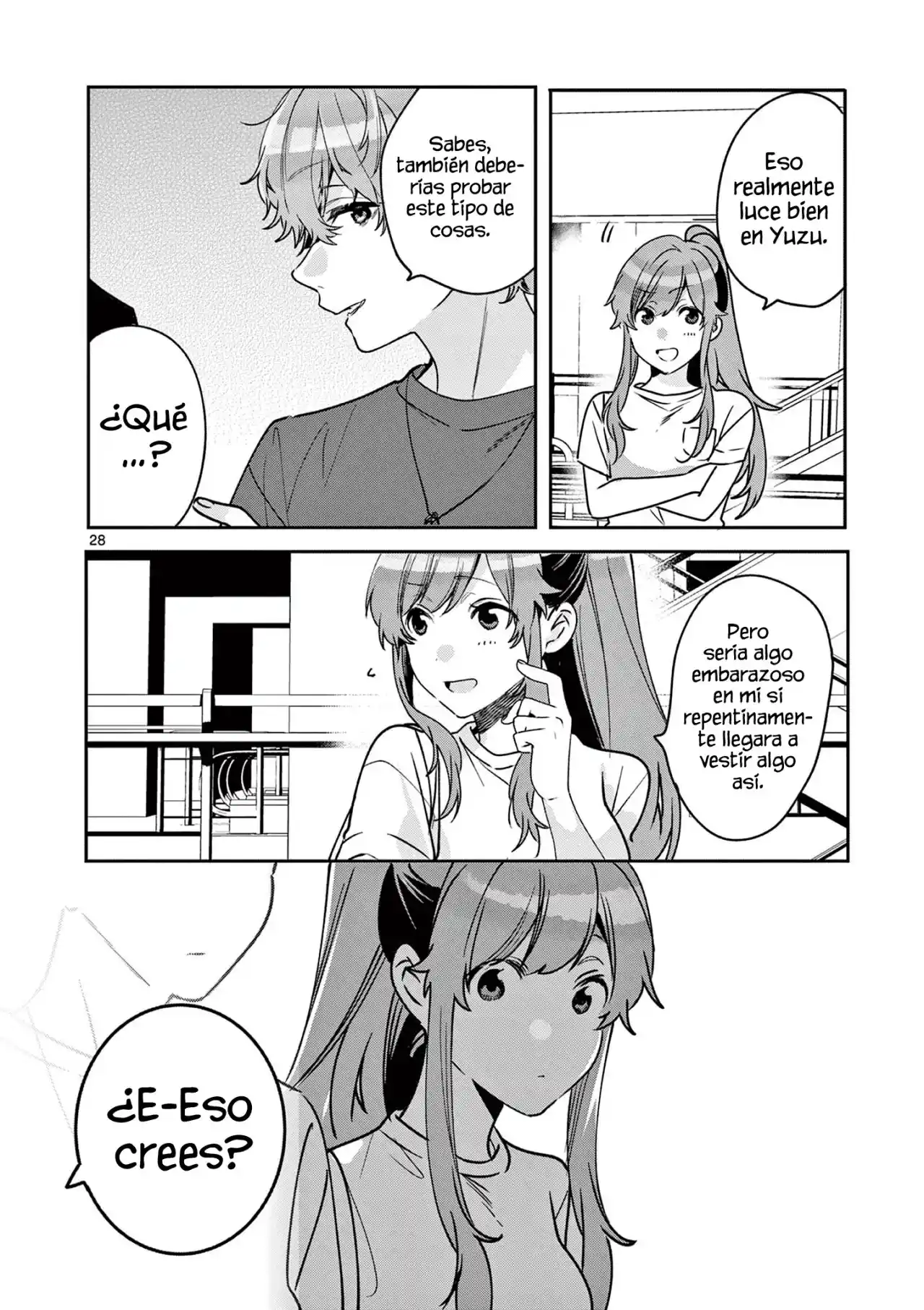 Nanami Minami Desea Brillar capítulo 6 página 28