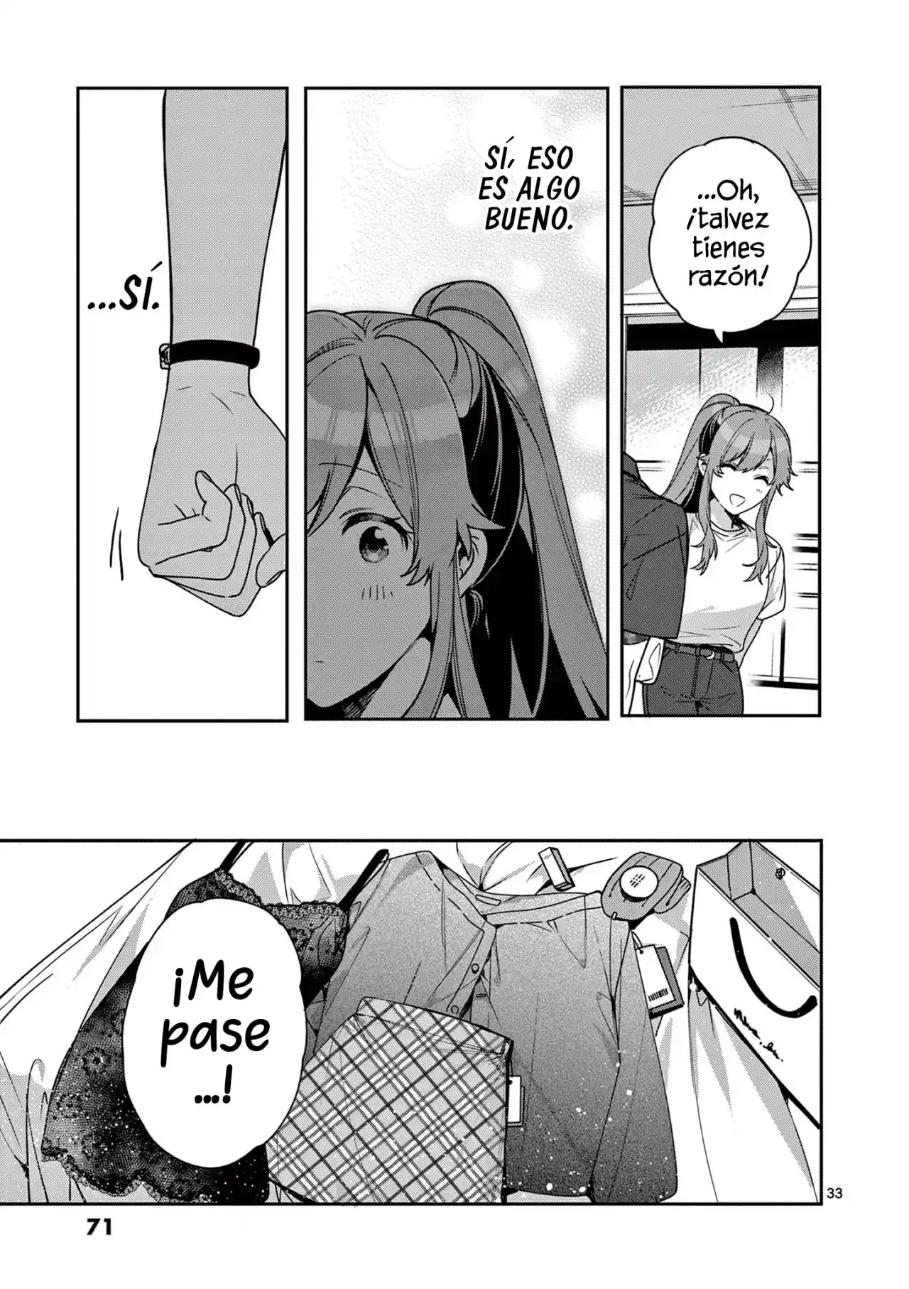 Nanami Minami Desea Brillar capítulo 6 página 33