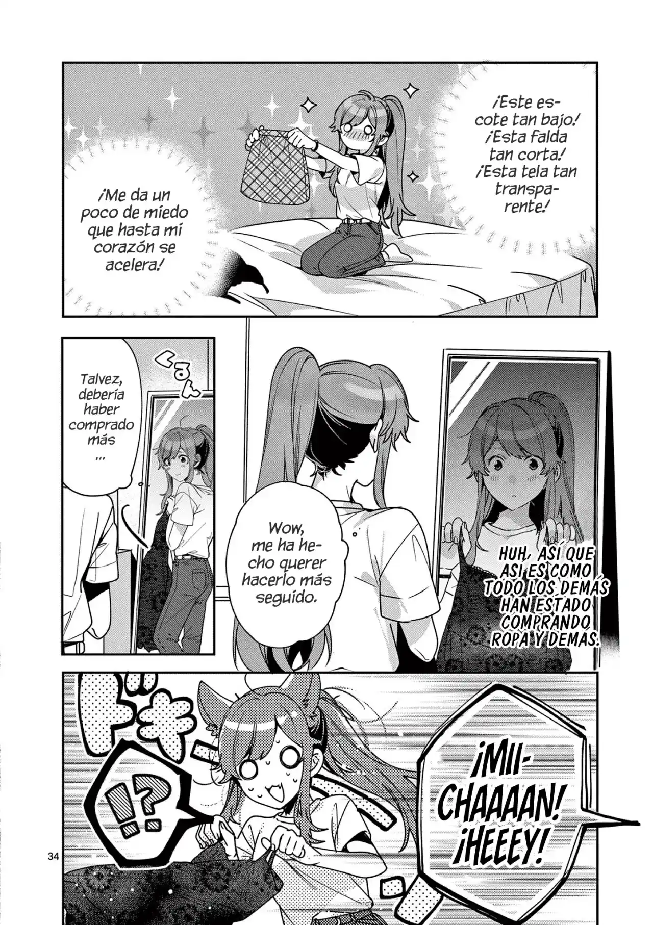 Nanami Minami Desea Brillar capítulo 6 página 34