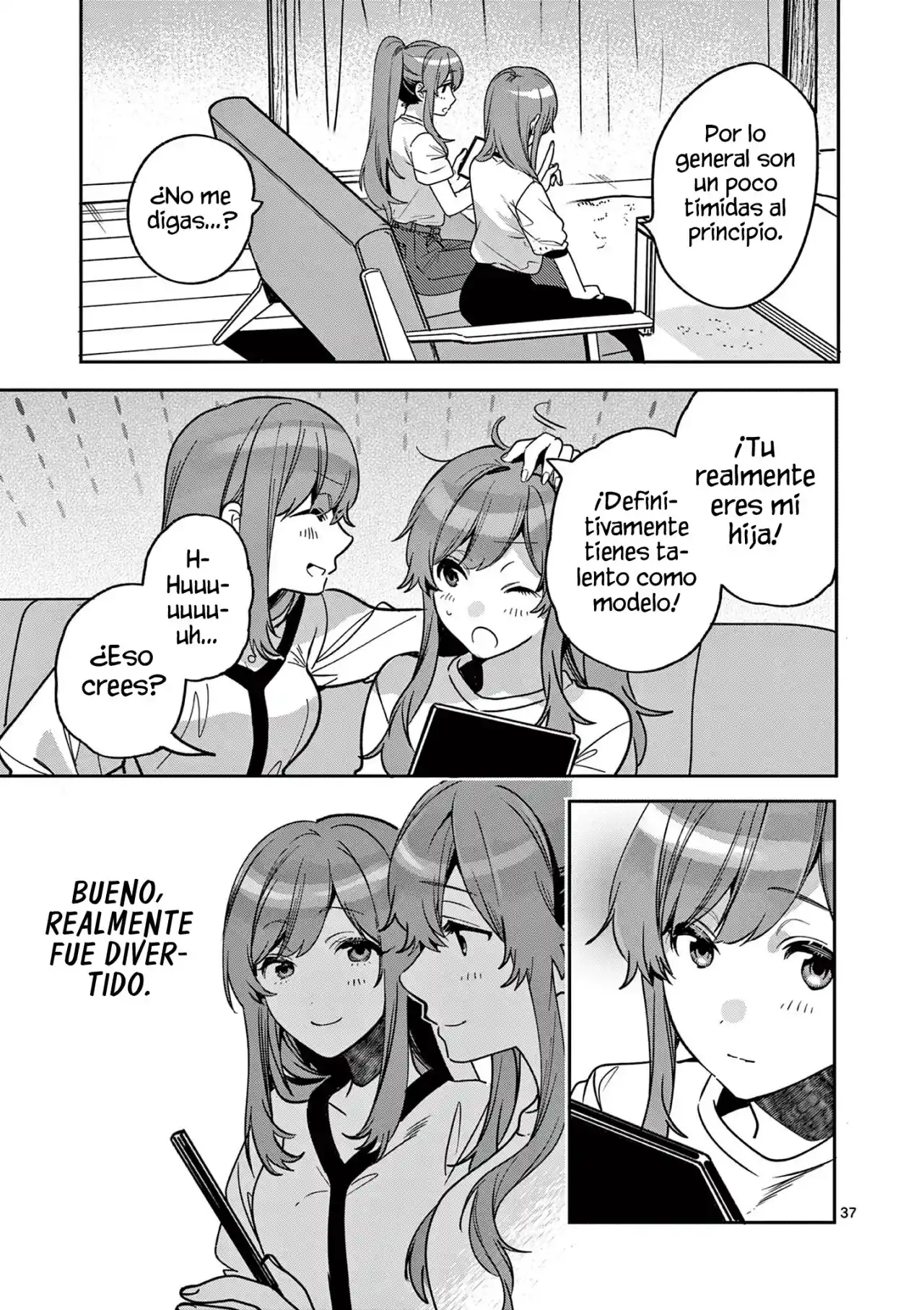 Nanami Minami Desea Brillar capítulo 6 página 37