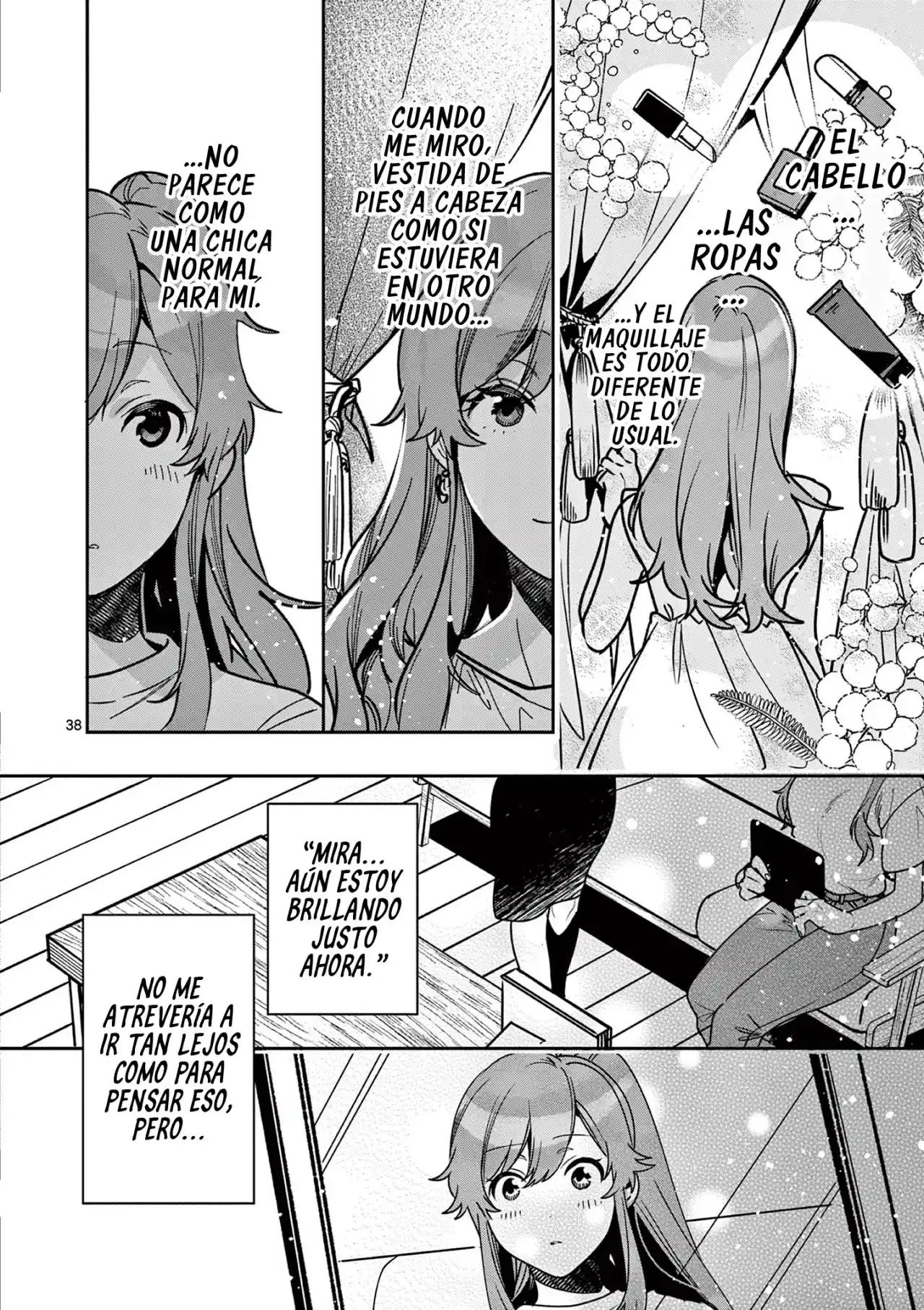 Nanami Minami Desea Brillar capítulo 6 página 38