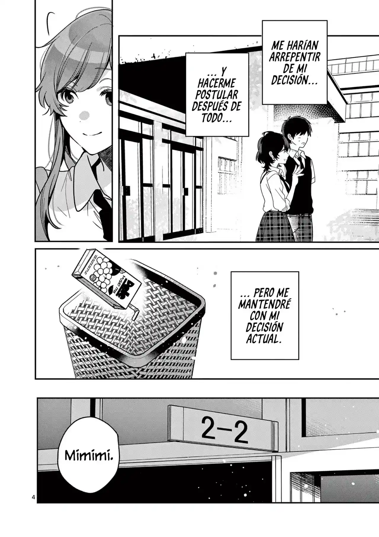 Nanami Minami Desea Brillar capítulo 7 página 4