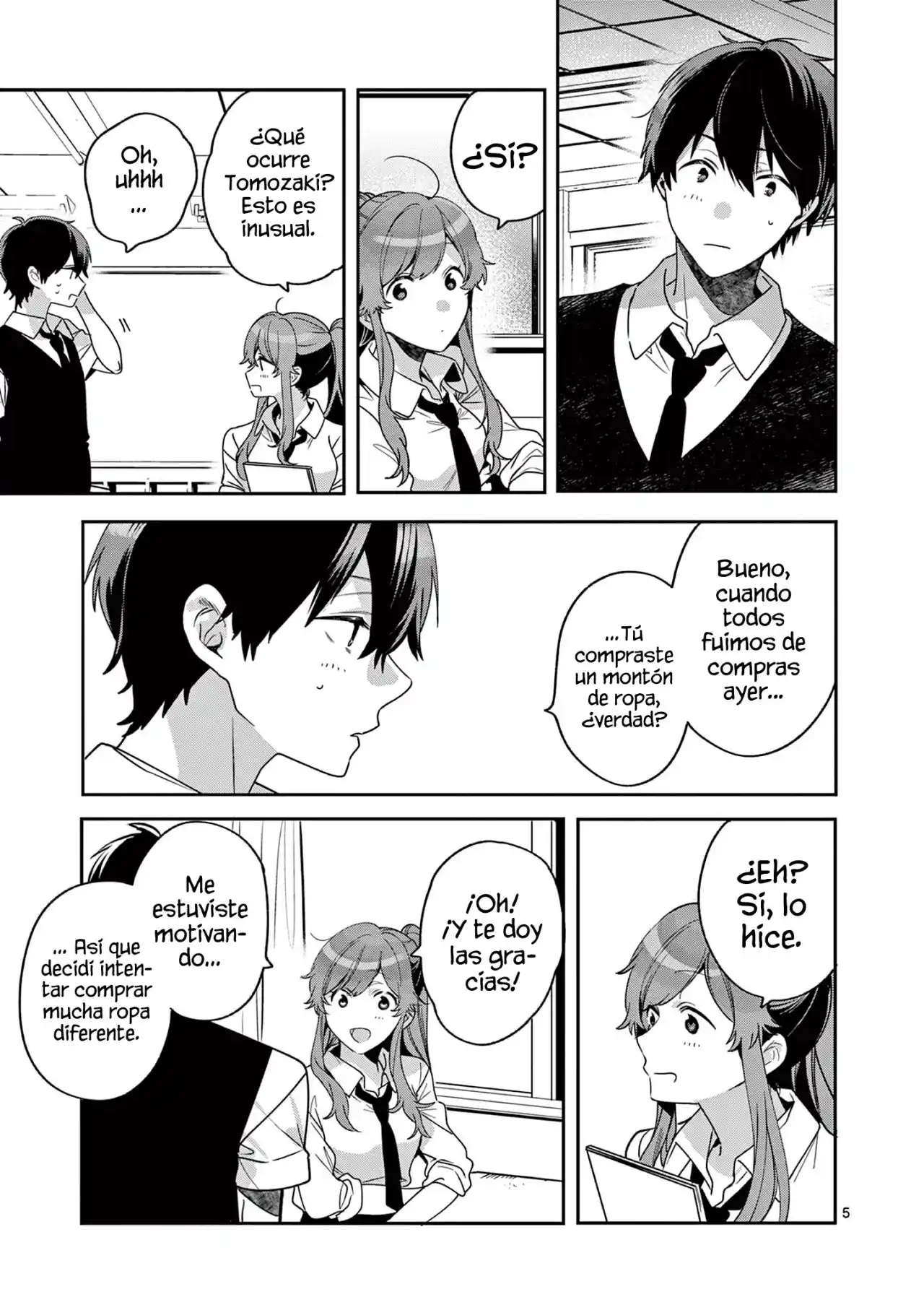 Nanami Minami Desea Brillar capítulo 7 página 5