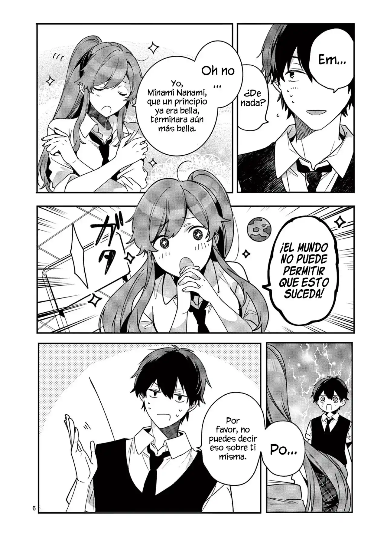 Nanami Minami Desea Brillar capítulo 7 página 6