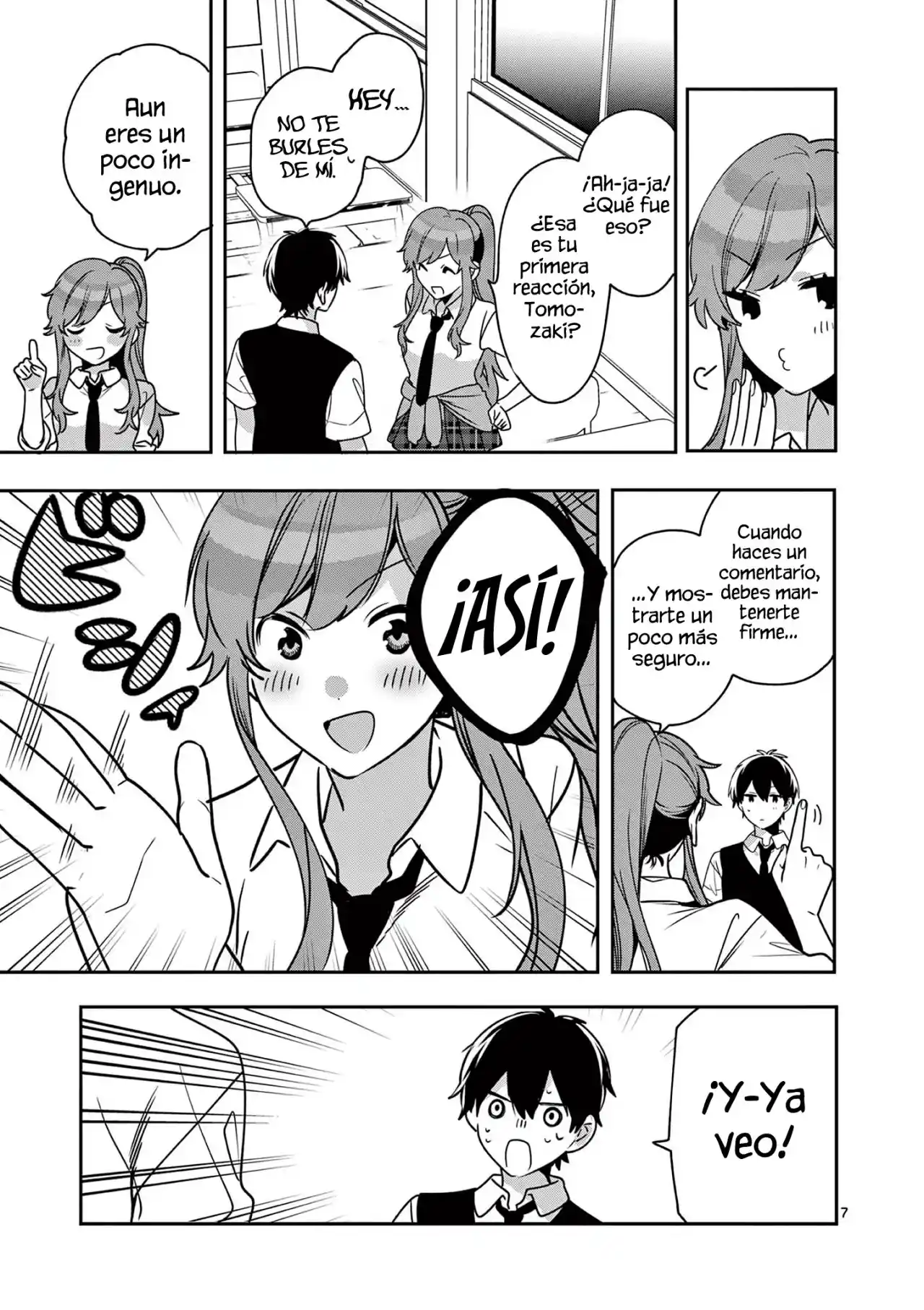 Nanami Minami Desea Brillar capítulo 7 página 7