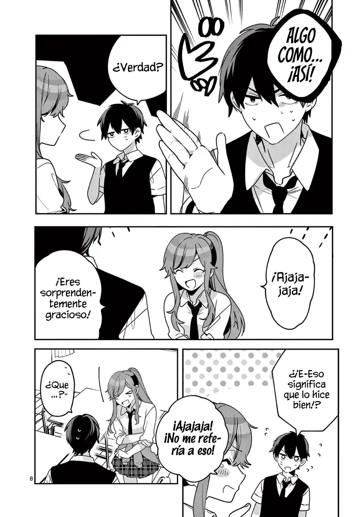 Nanami Minami Desea Brillar capítulo 7 página 8