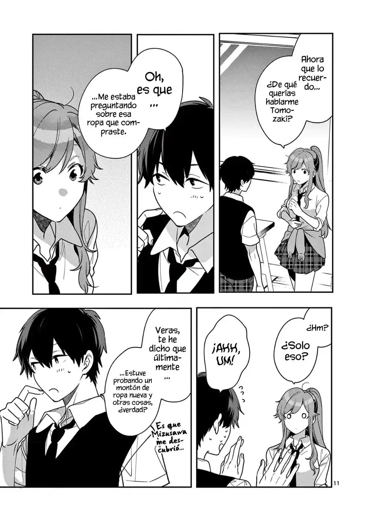 Nanami Minami Desea Brillar capítulo 7 página 14