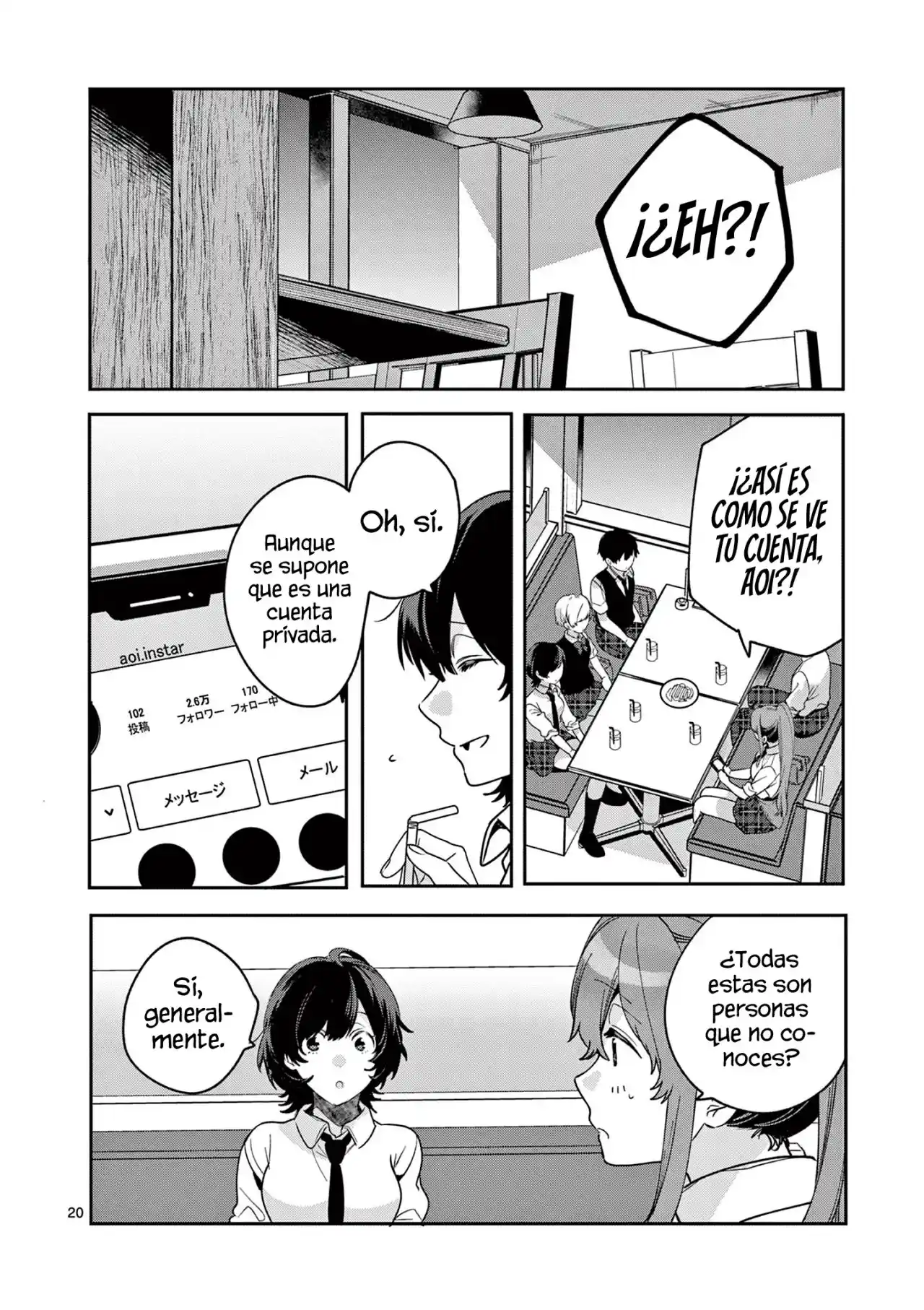 Nanami Minami Desea Brillar capítulo 7 página 19