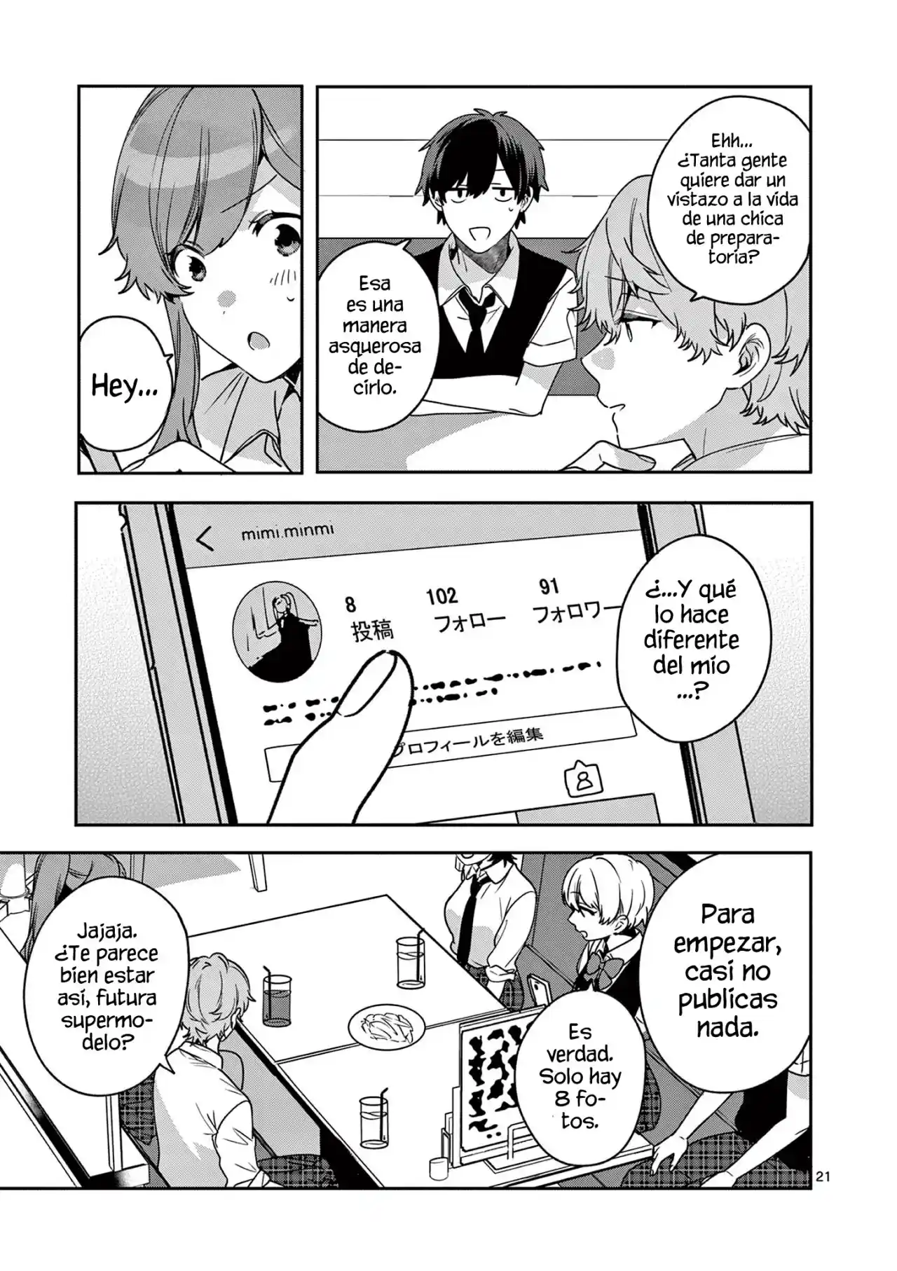 Nanami Minami Desea Brillar capítulo 7 página 20