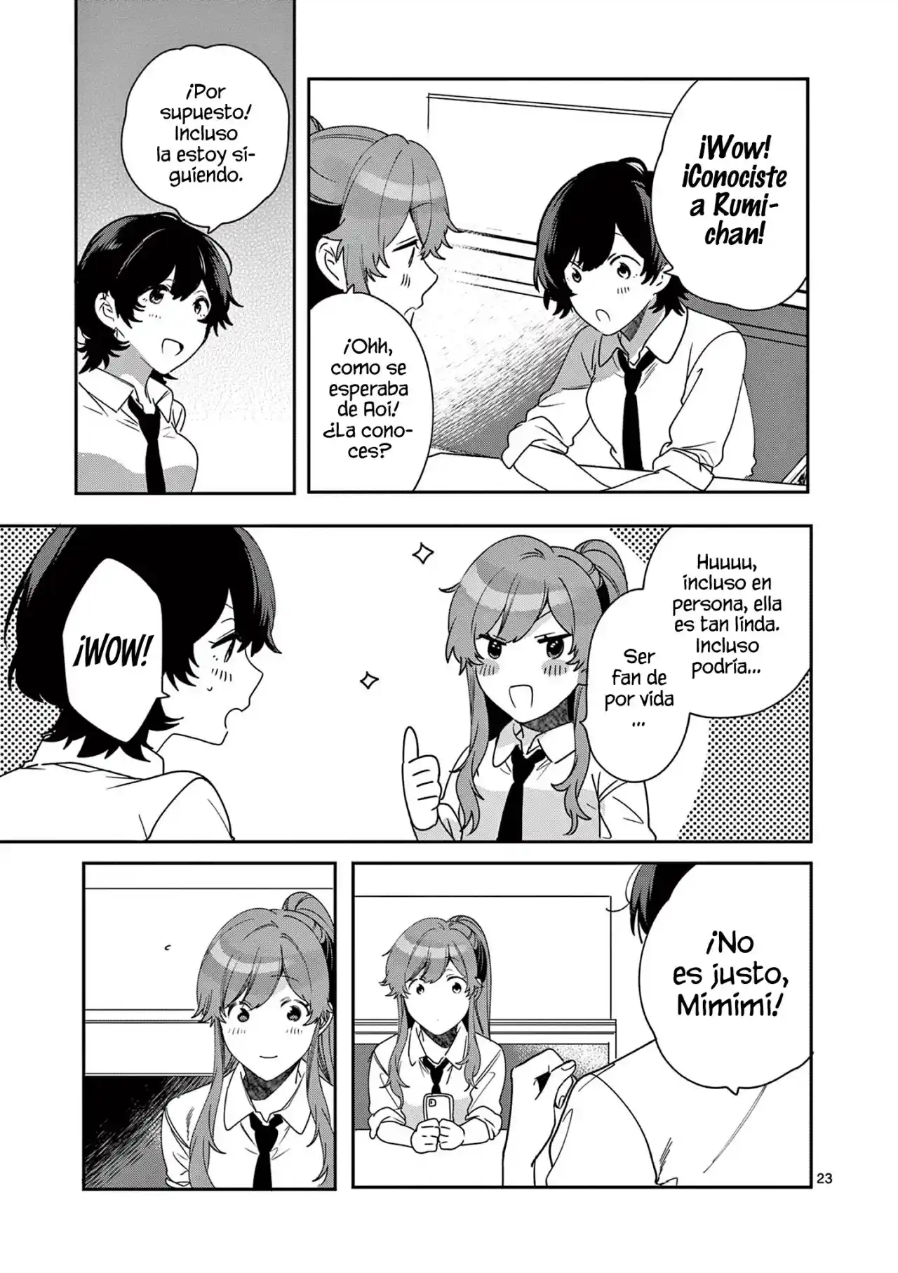 Nanami Minami Desea Brillar capítulo 7 página 22