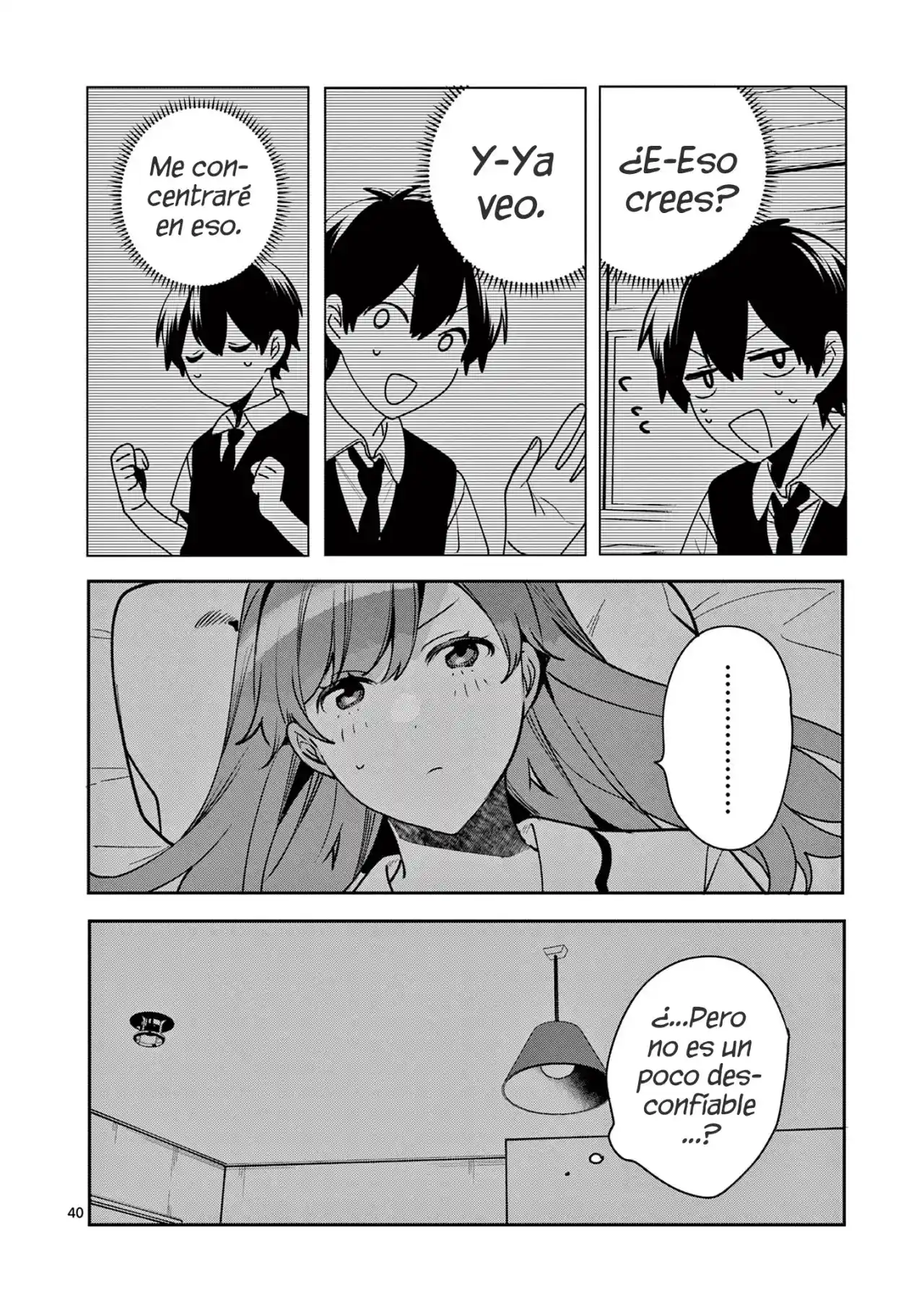 Nanami Minami Desea Brillar capítulo 7 página 40