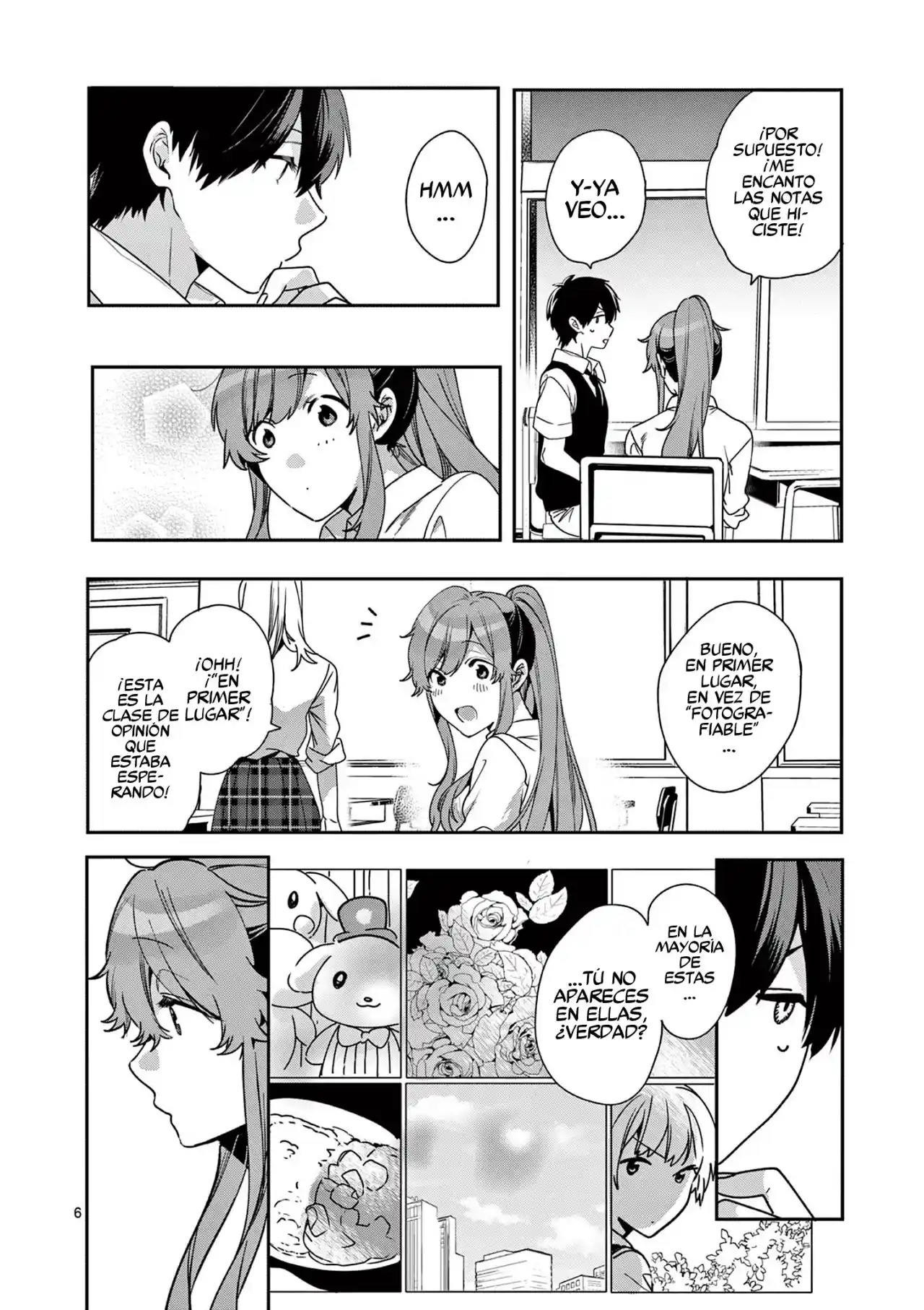 Nanami Minami Desea Brillar capítulo 8 página 7
