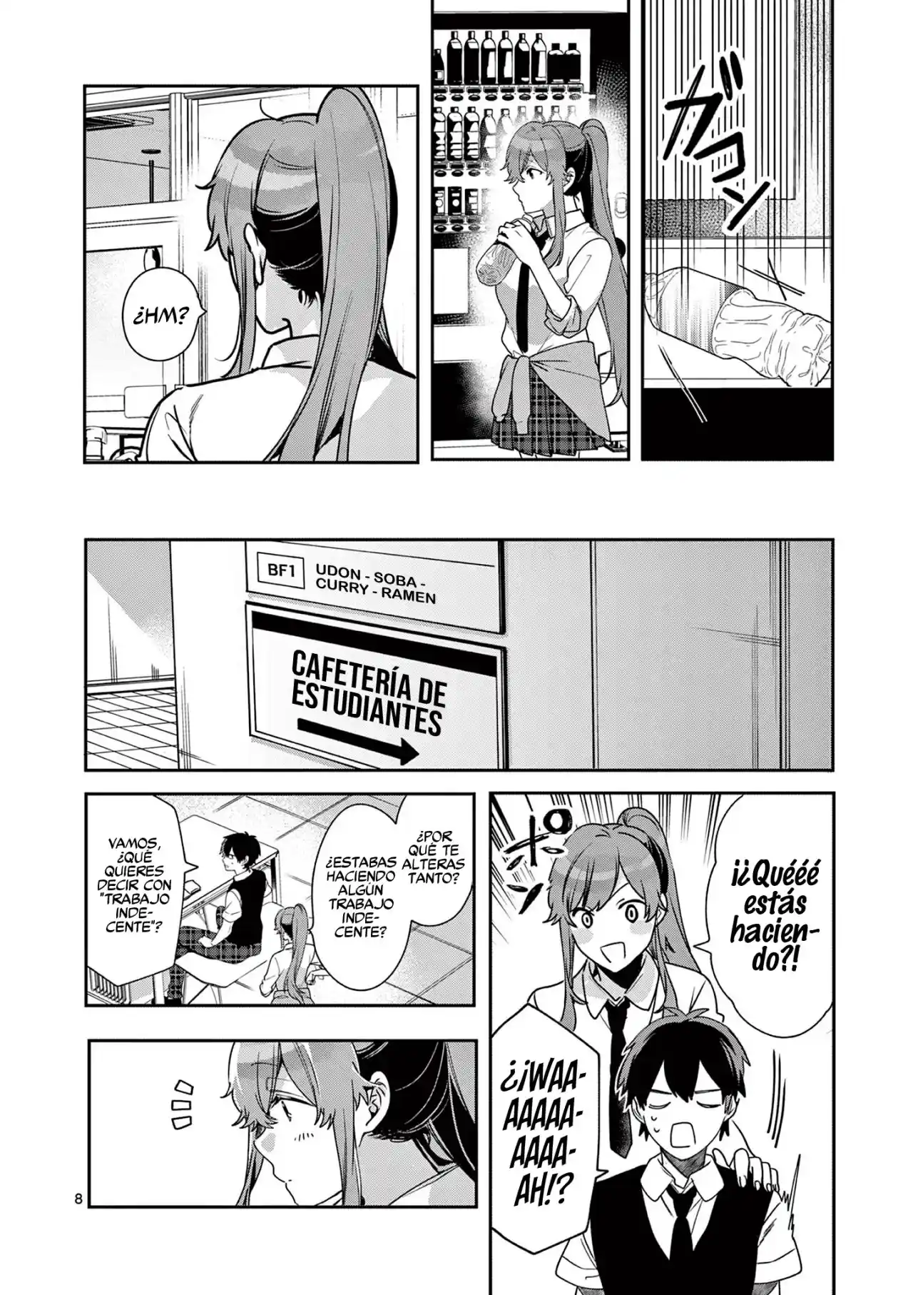 Nanami Minami Desea Brillar capítulo 8 página 9