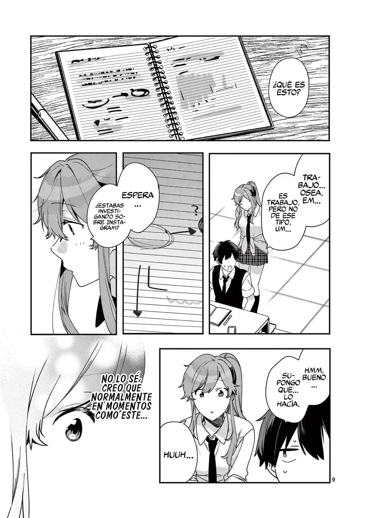 Nanami Minami Desea Brillar capítulo 8 página 10