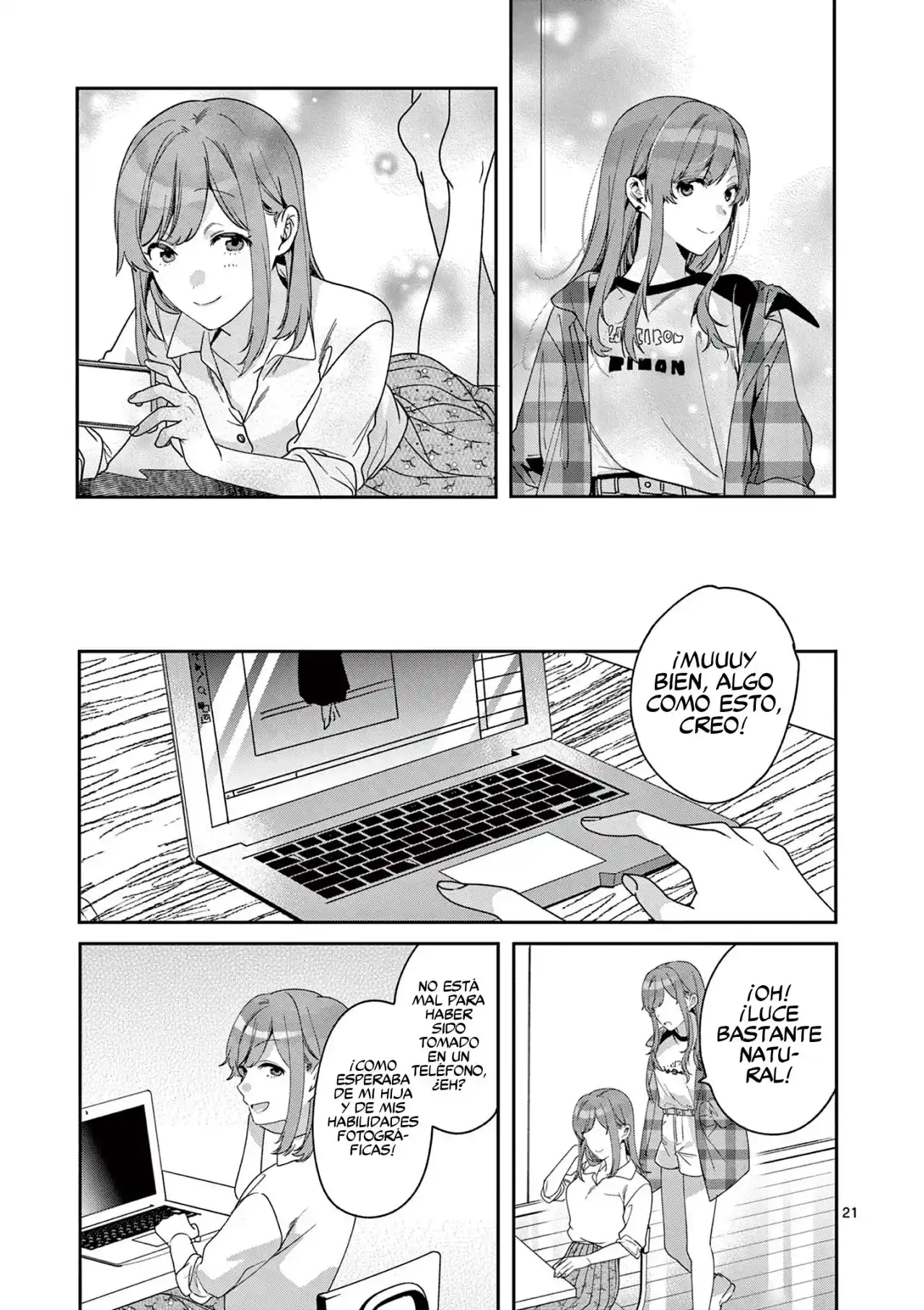 Nanami Minami Desea Brillar capítulo 8 página 22