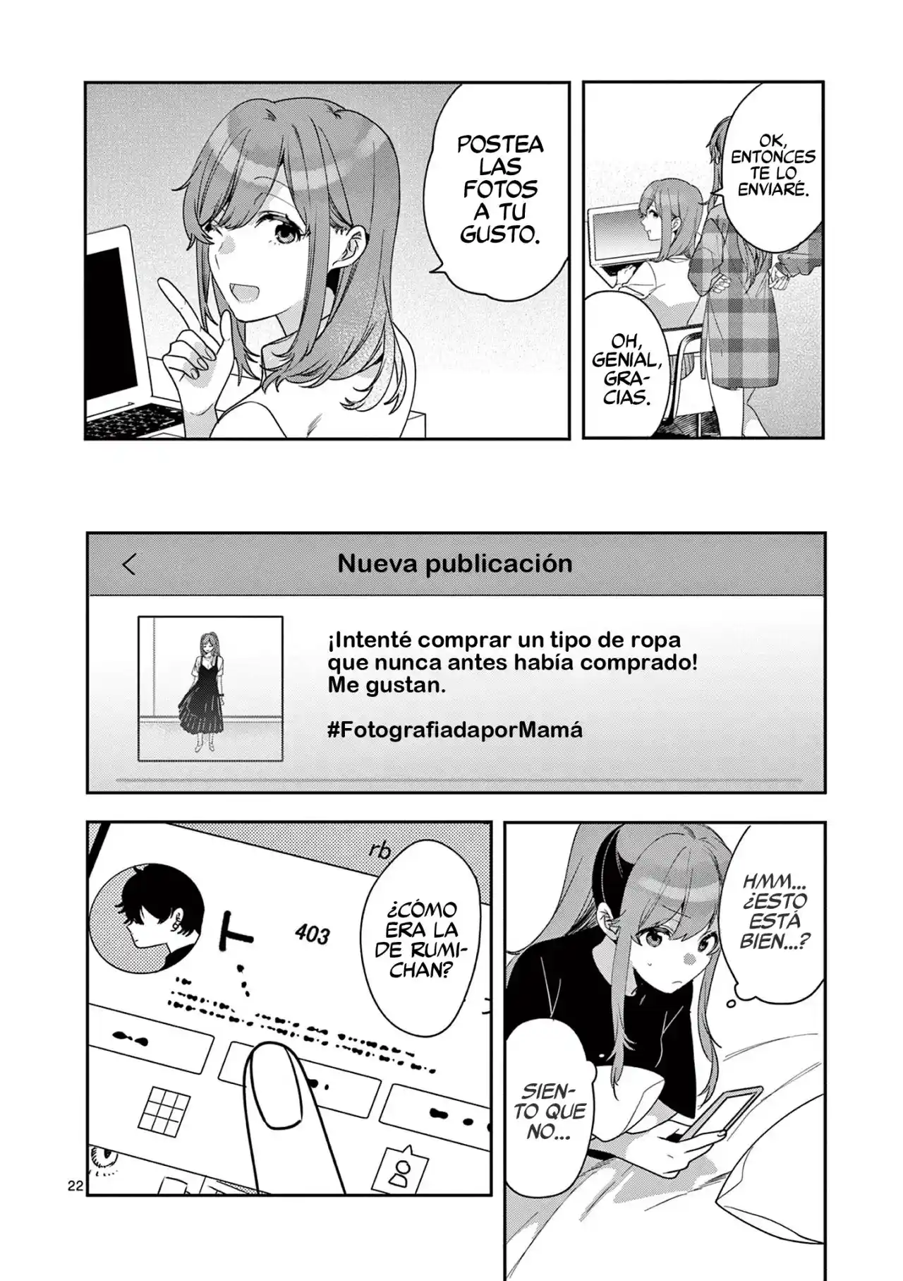 Nanami Minami Desea Brillar capítulo 8 página 23